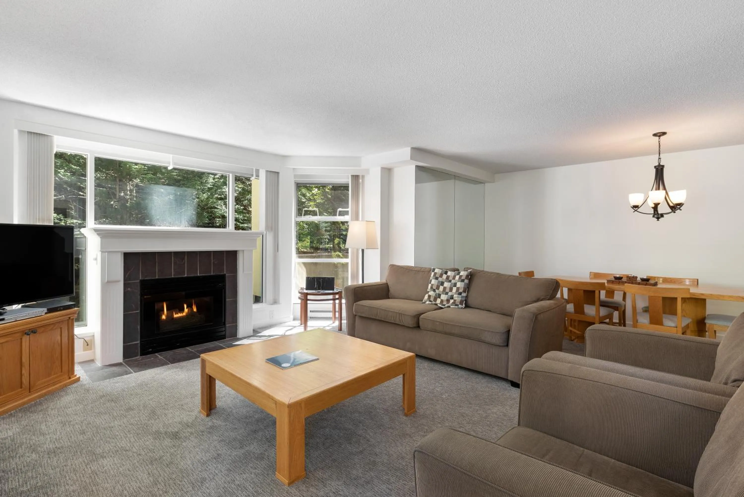 TV and multimedia in The Woodrun Lodge by Whiski Jack