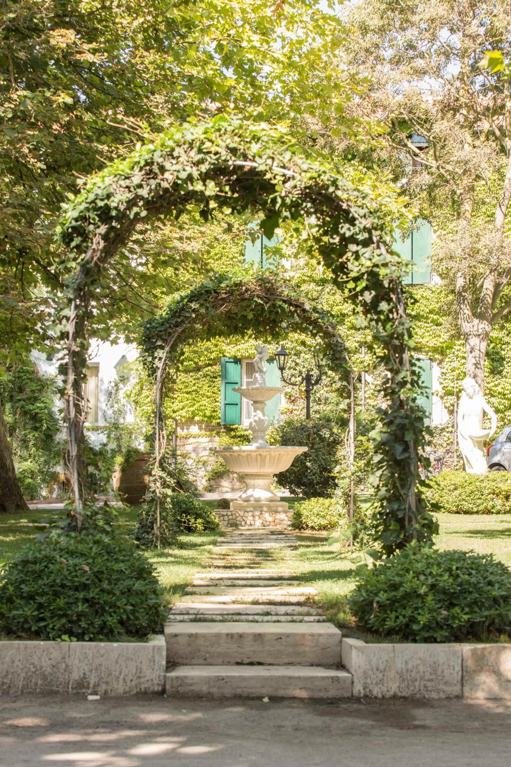 Garden in hotel Locanda delle Dune