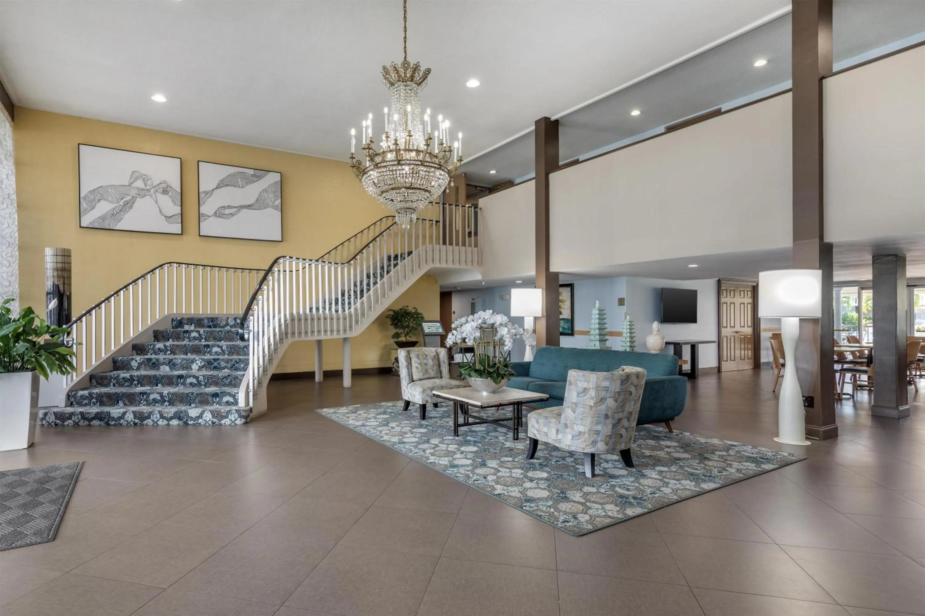 Lobby or reception in Best Western Palm Beach Lakes