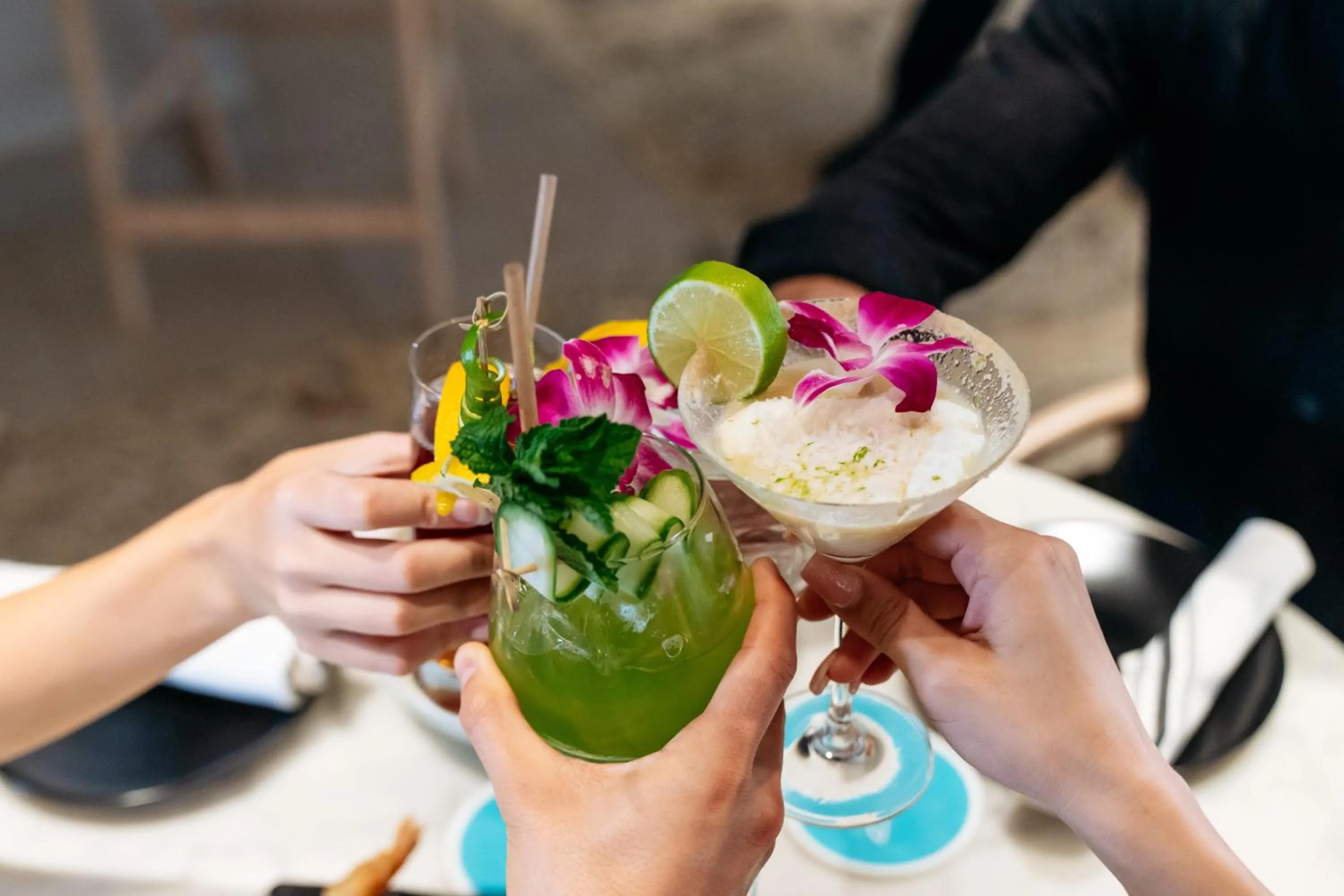 Drinks in Tideline Palm Beach Ocean Resort and Spa