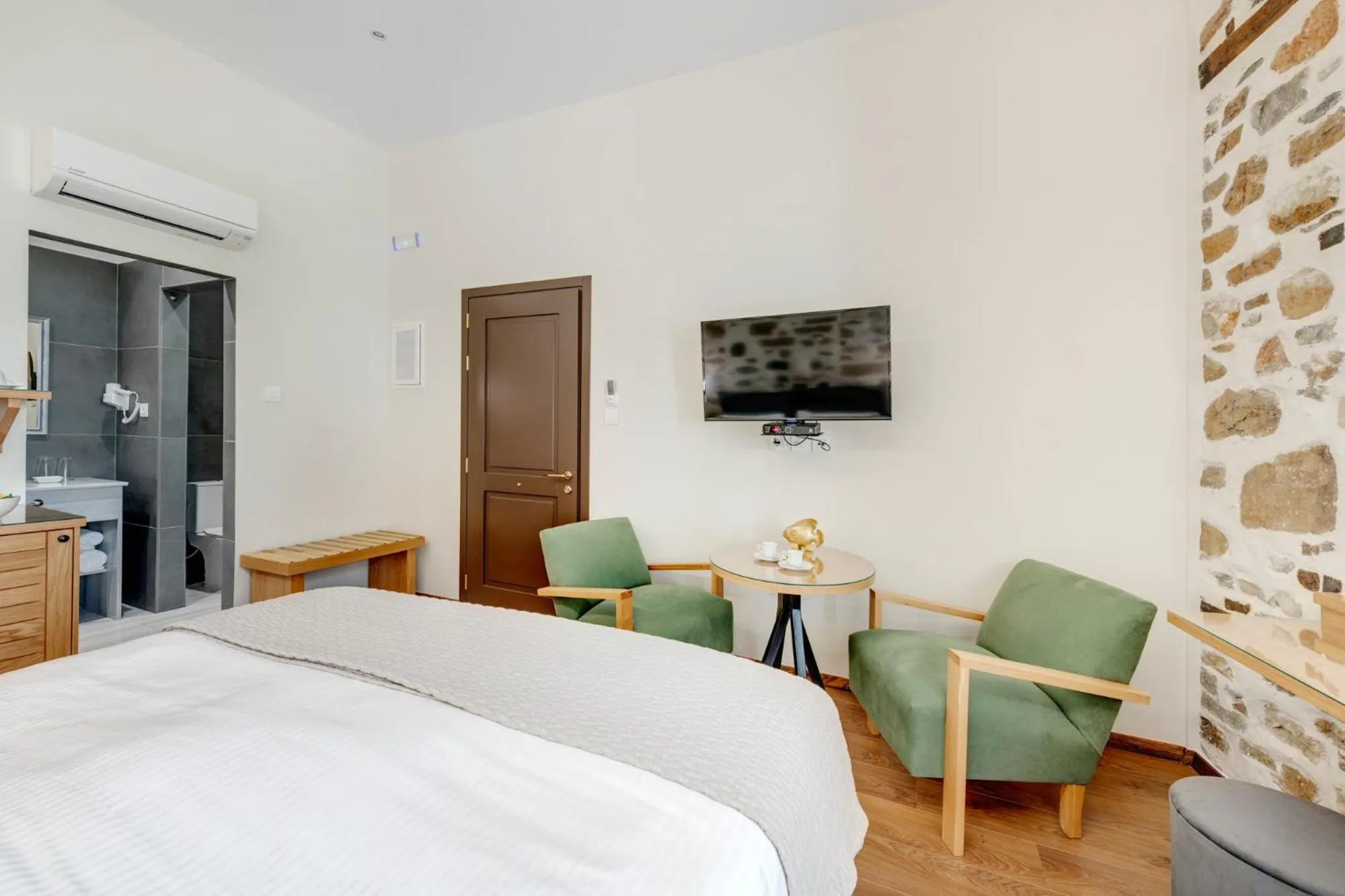 Bedroom, Bed in 1844 Suites Syros