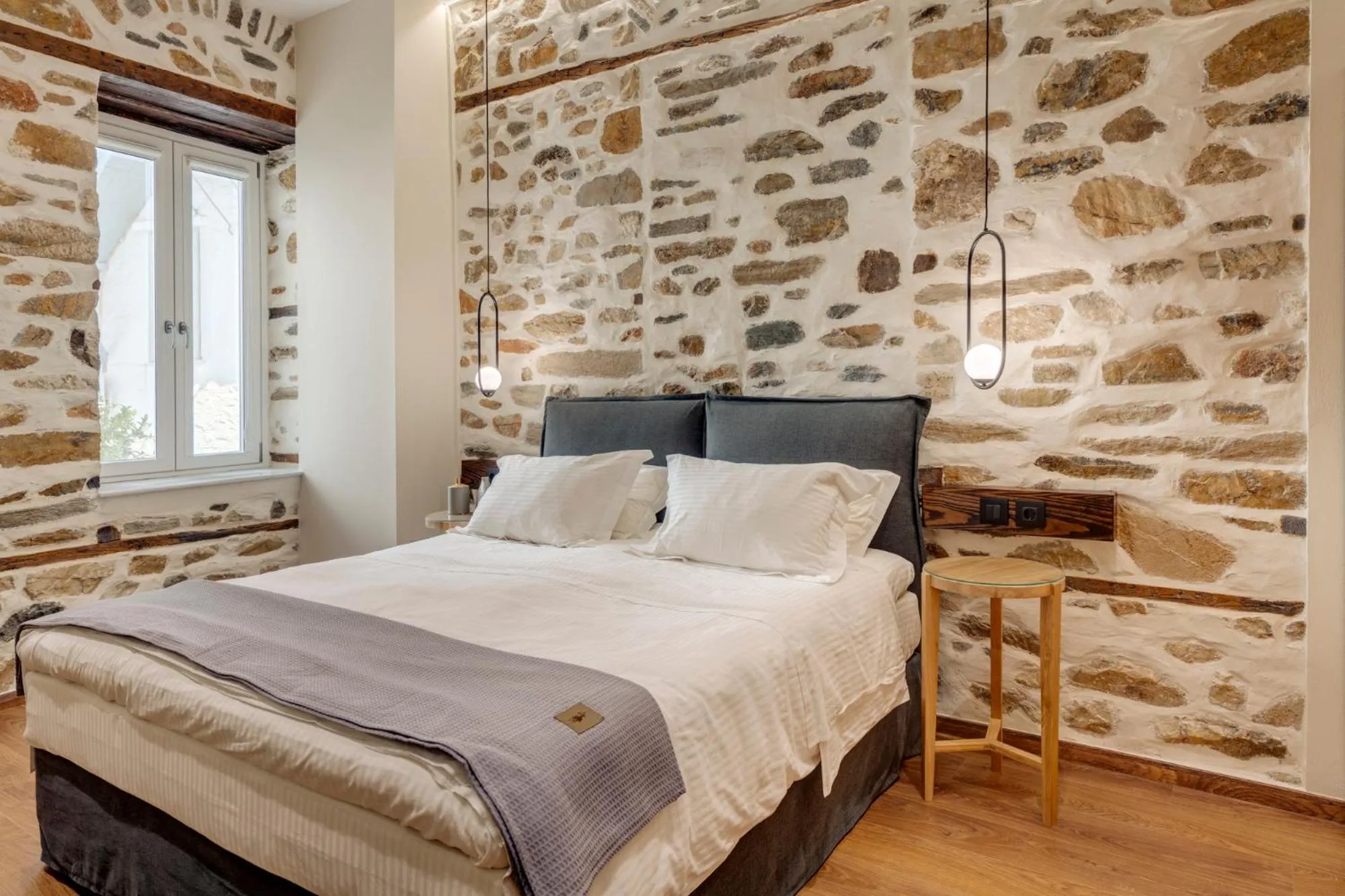 Bedroom, Bed in 1844 Suites Syros