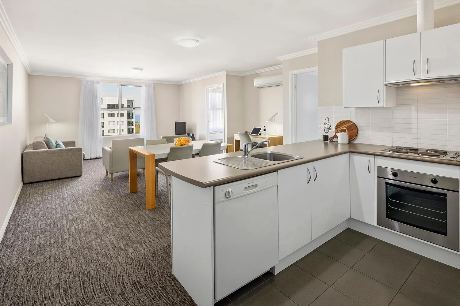 Kitchen or kitchenette in Quest Wollongong