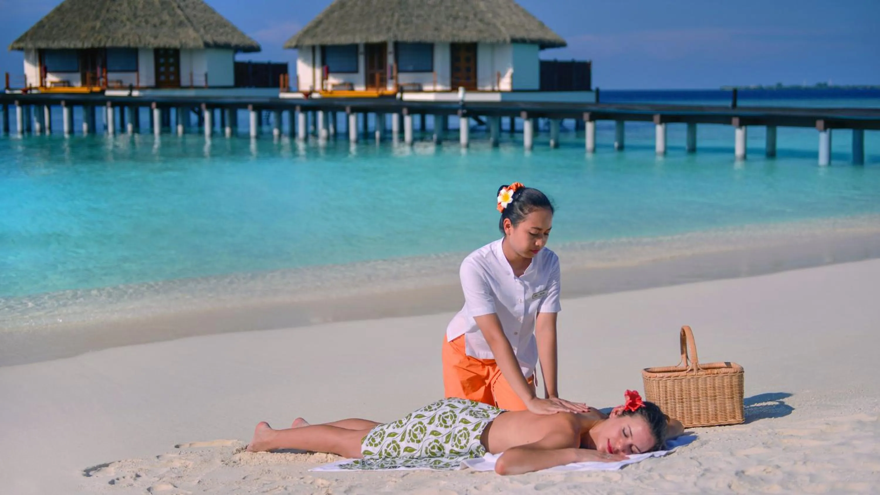 Massage in Adaaran Prestige Water Villas - with Dine around Premium All inclusive - 24 hours