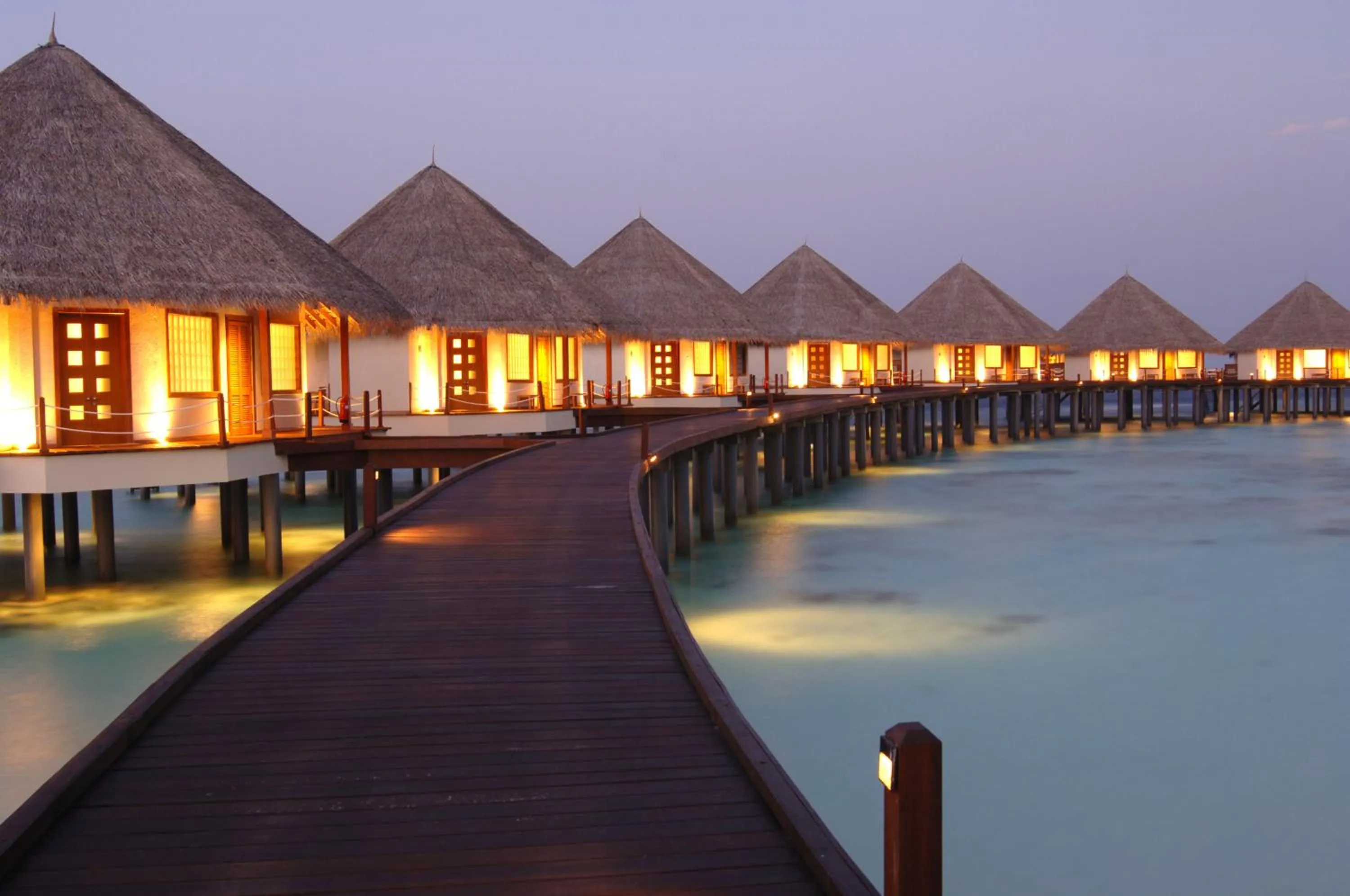Night in Adaaran Prestige Water Villas - with Dine around Premium All inclusive - 24 hours
