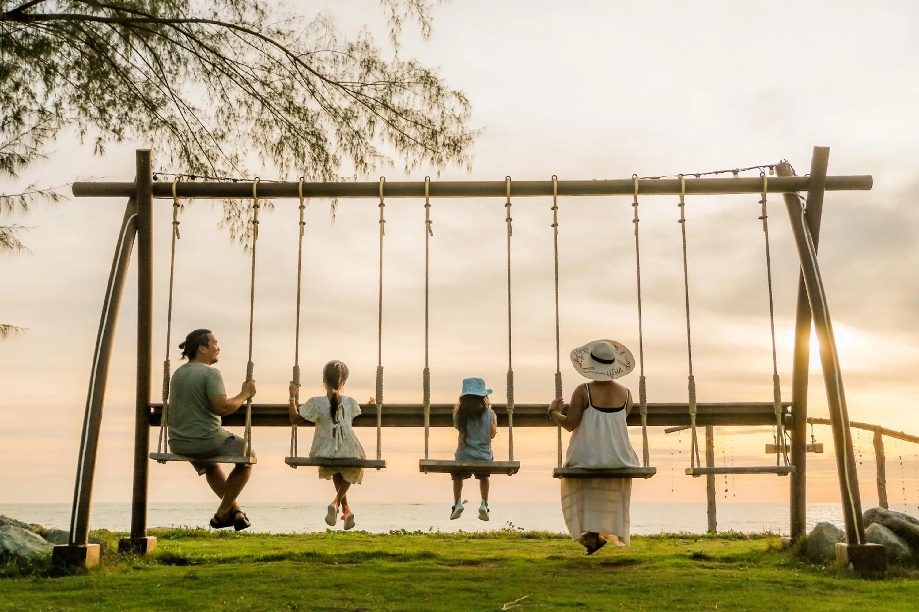 Property building in Khaolak Emerald Beach Resort and Spa