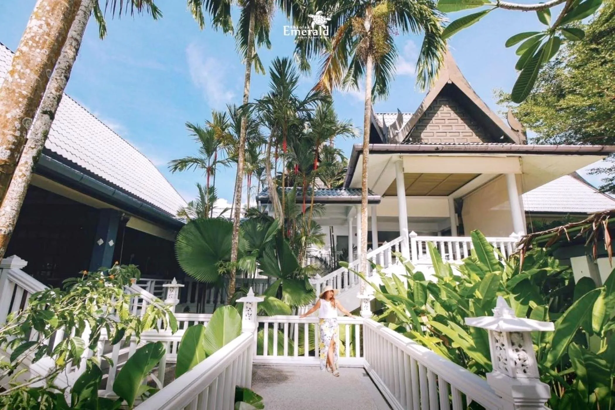 Property building in Khaolak Emerald Beach Resort and Spa