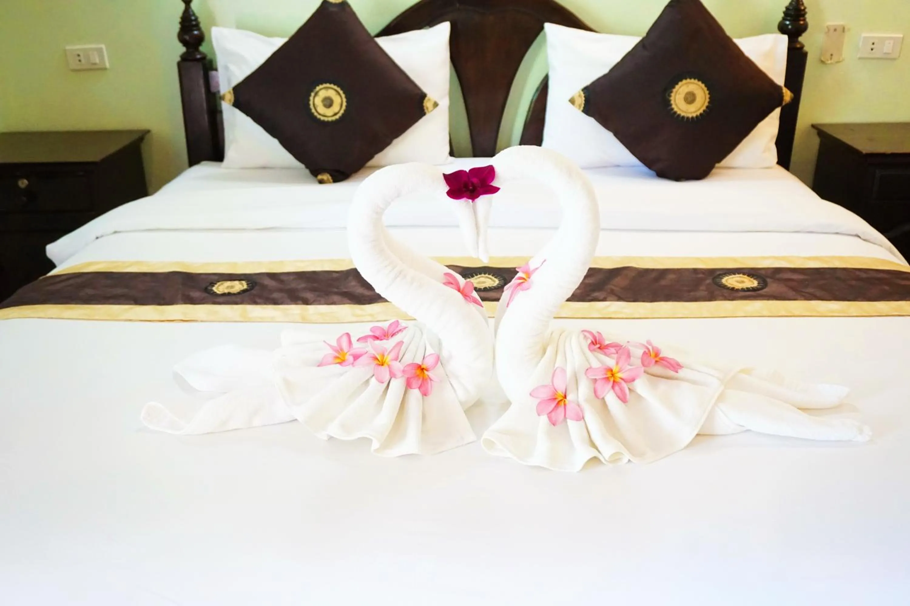 Bedroom, Bed in Lamai Inn 99 Bungalows