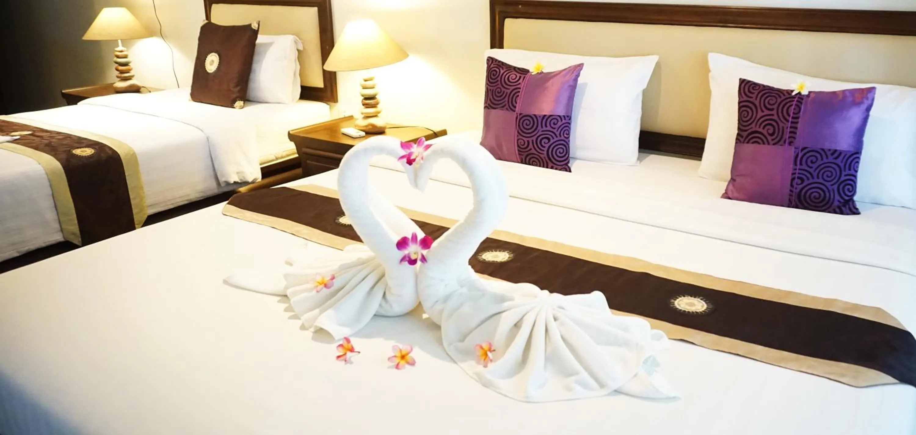 Bedroom, Bed in Lamai Inn 99 Bungalows