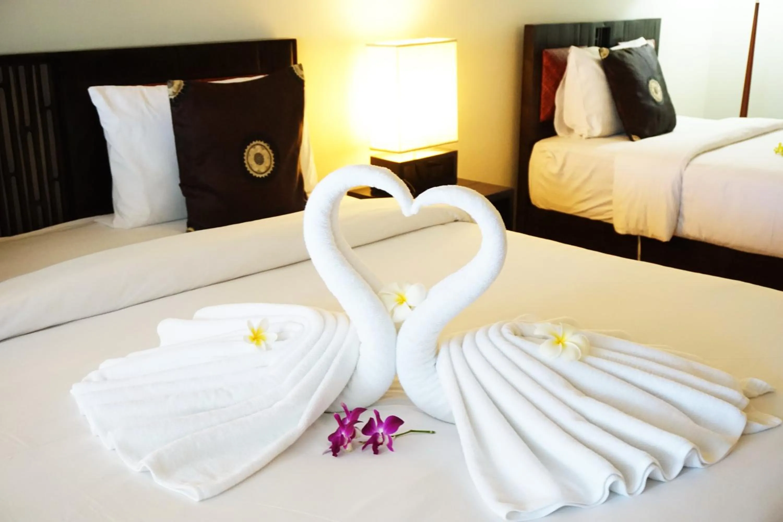 Bedroom, Bed in Lamai Inn 99 Bungalows