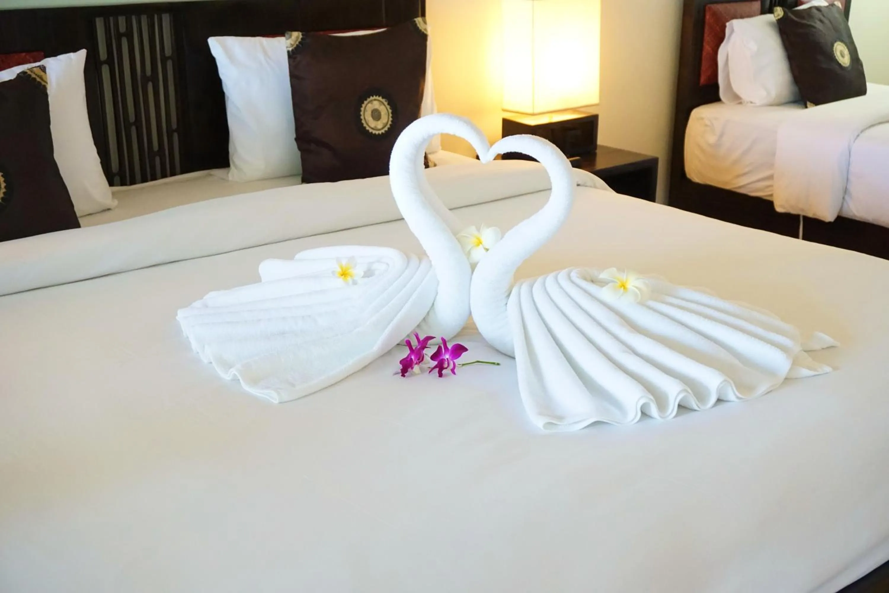 Bedroom, Bed in Lamai Inn 99 Bungalows