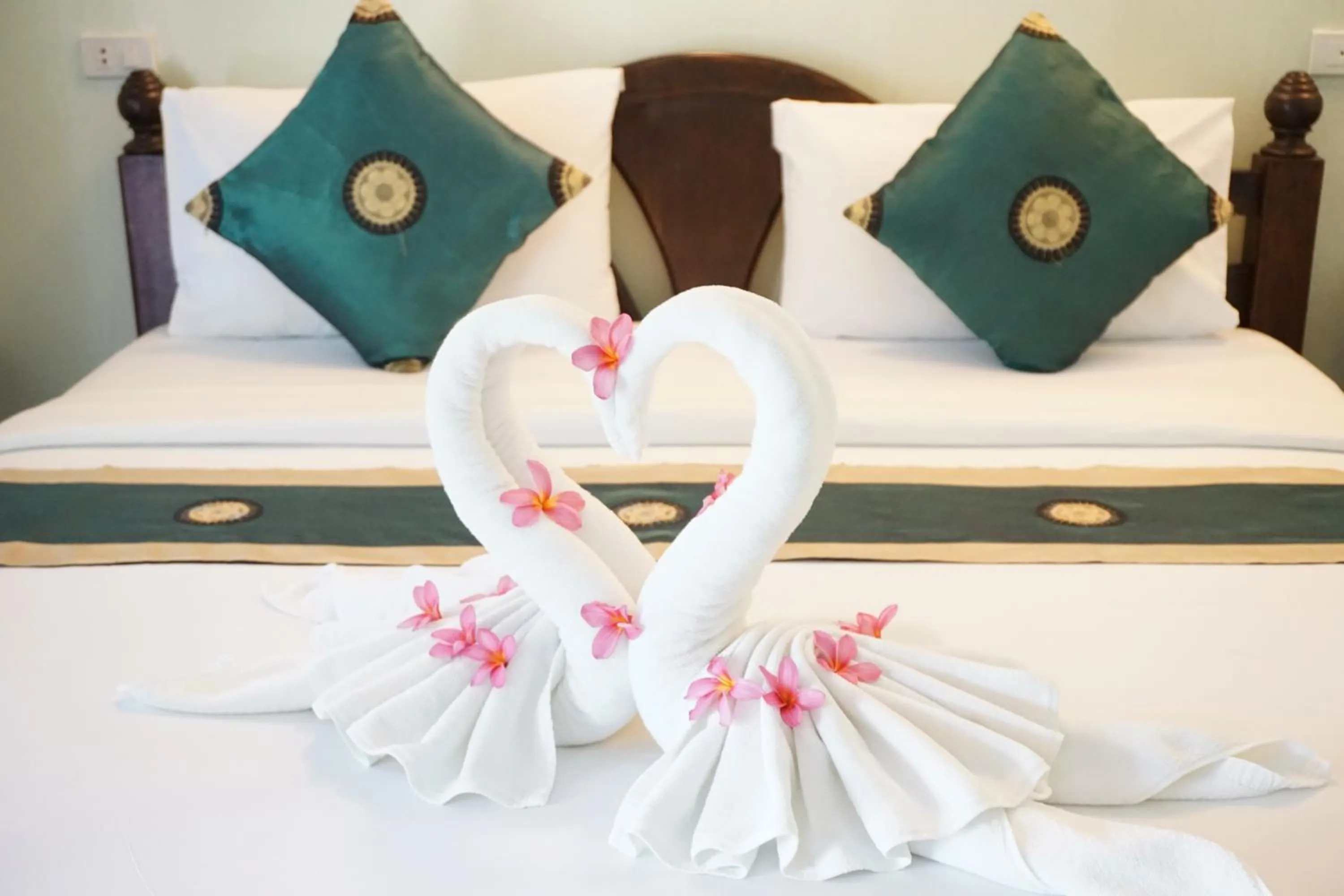 Bedroom, Bed in Lamai Inn 99 Bungalows