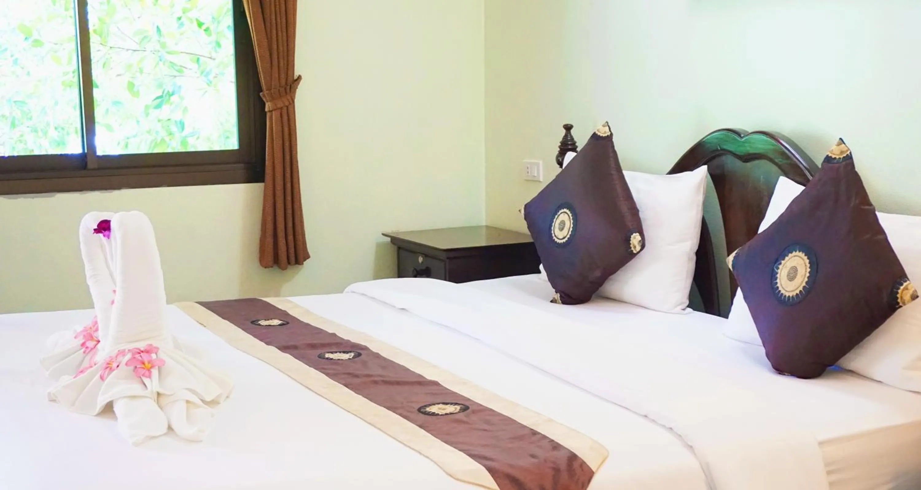 Bedroom, Bed in Lamai Inn 99 Bungalows