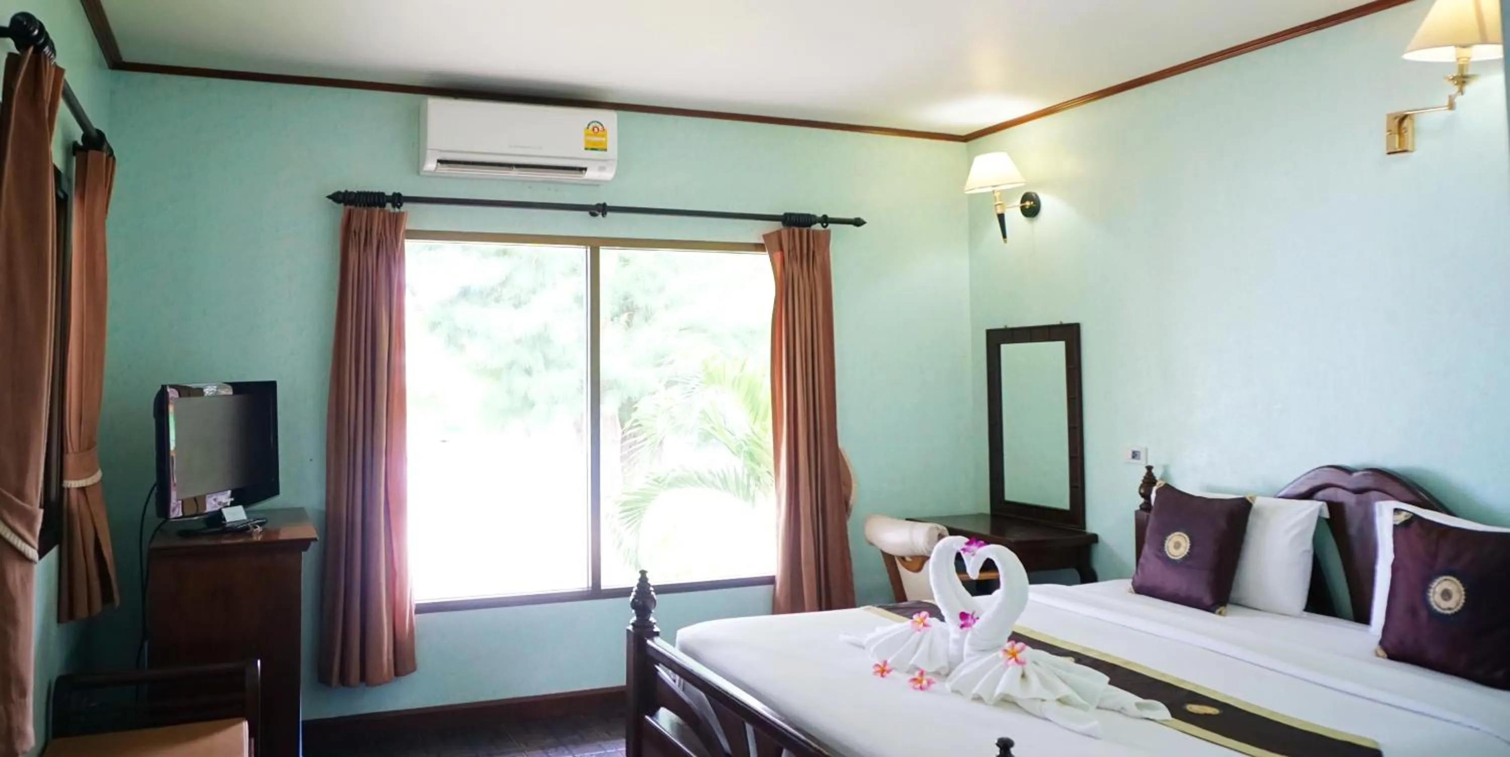 Bedroom, Bed in Lamai Inn 99 Bungalows