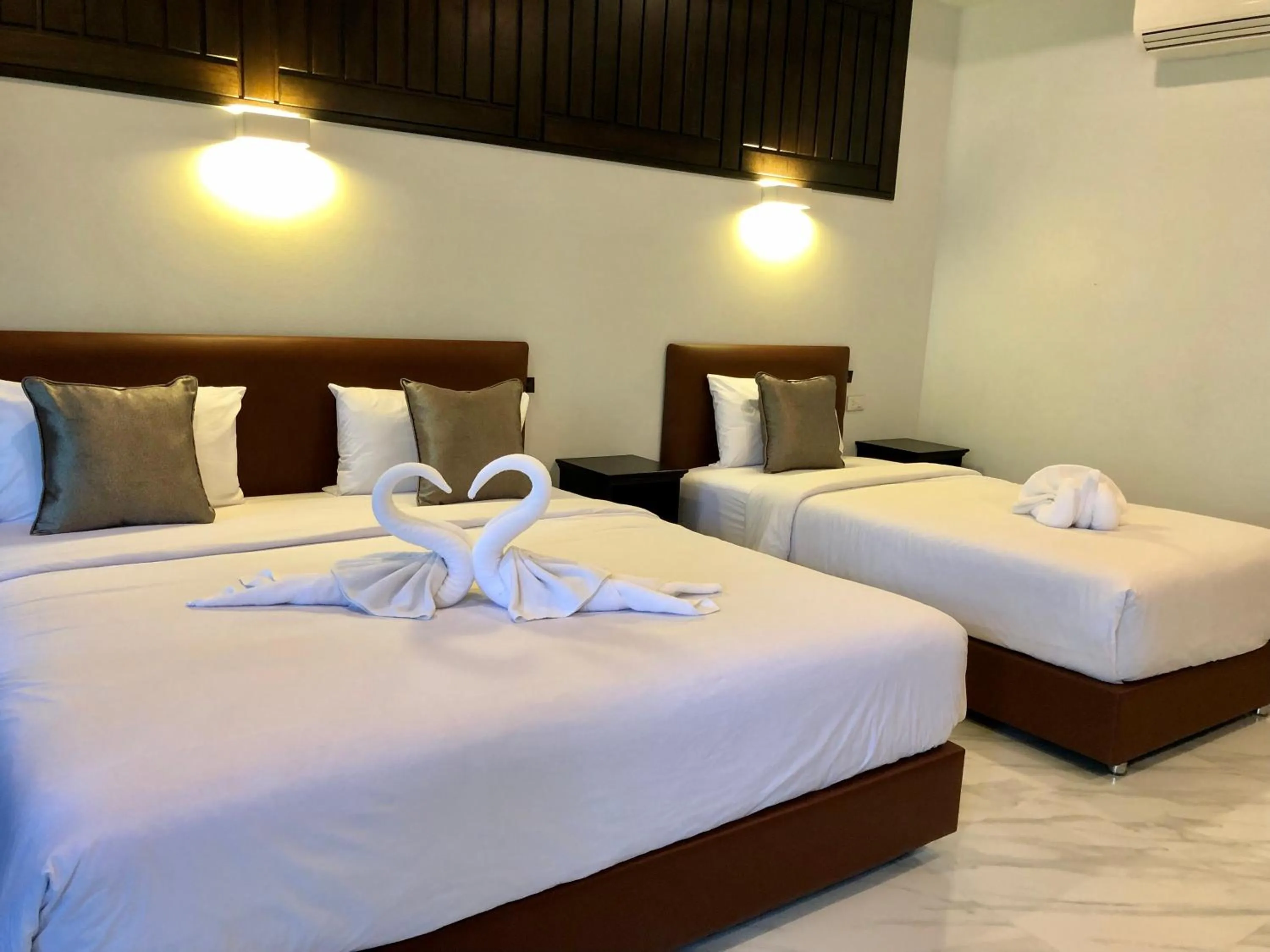 Bedroom, Bed in Lamai Inn 99 Bungalows