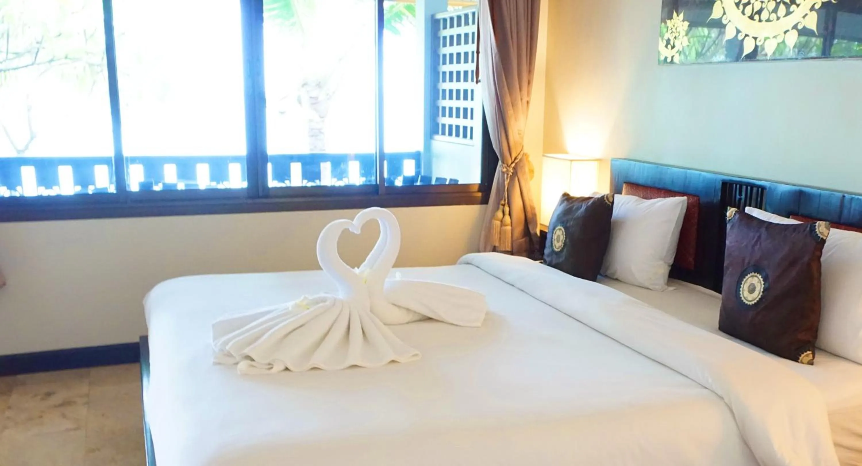 Bedroom, Bed in Lamai Inn 99 Bungalows