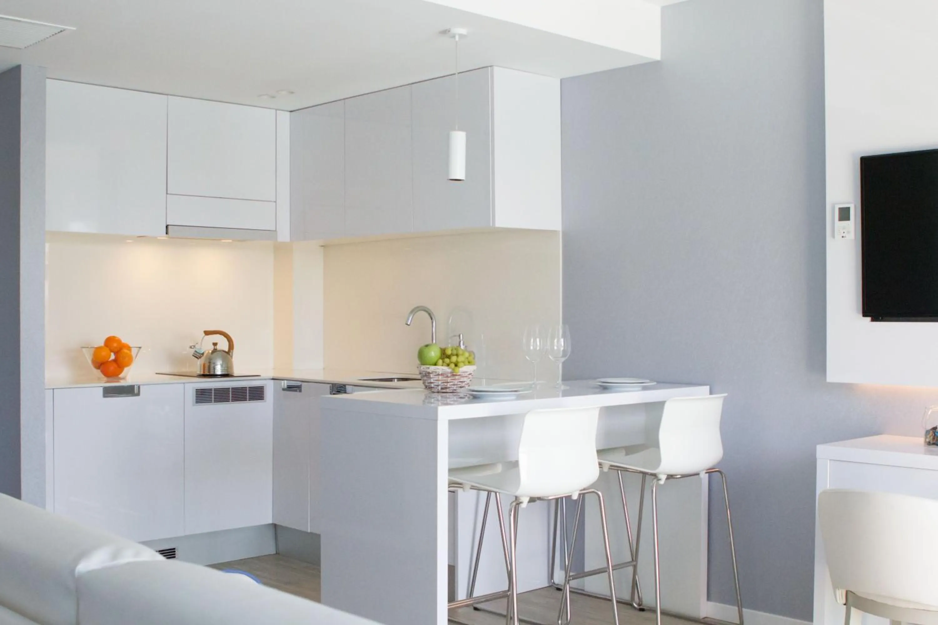 Kitchen or kitchenette in Masd Mediterraneo Hotel Apartamentos Spa