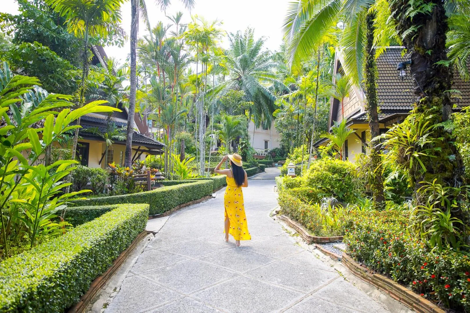 Garden in Khaolak Palm Beach Resort