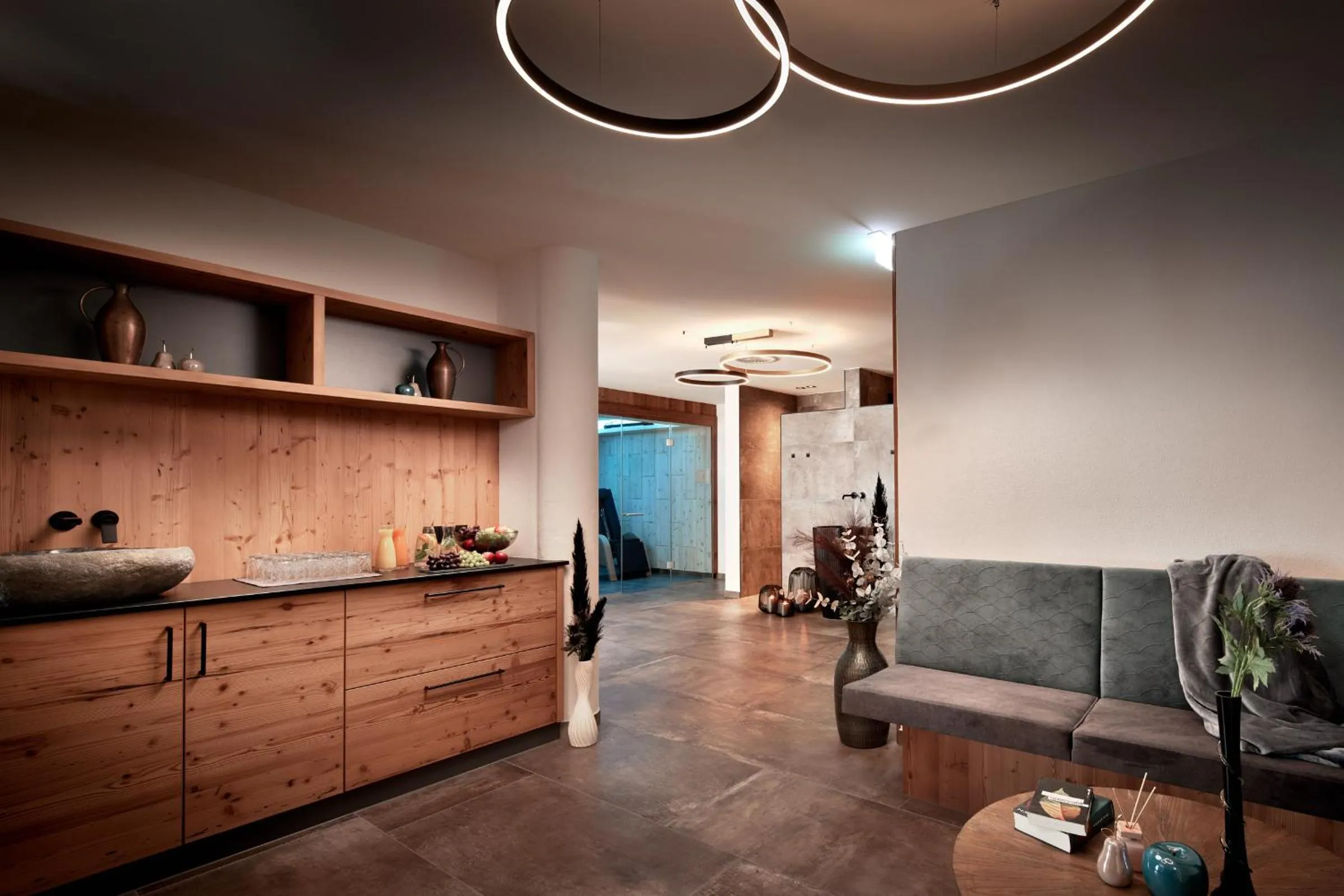 Sauna in Panoramahotel Burgeck