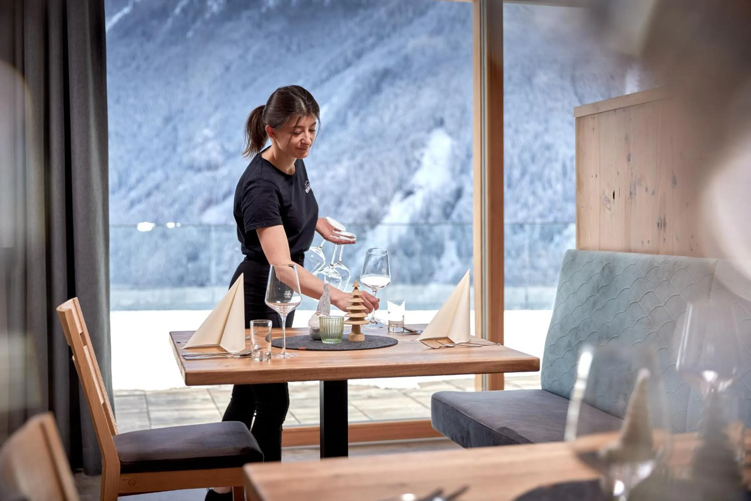 Restaurant/places to eat in Panoramahotel Burgeck