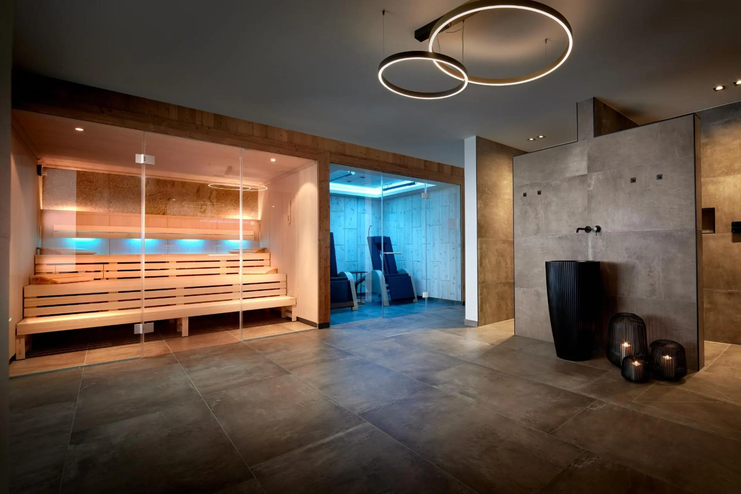 Sauna in Panoramahotel Burgeck