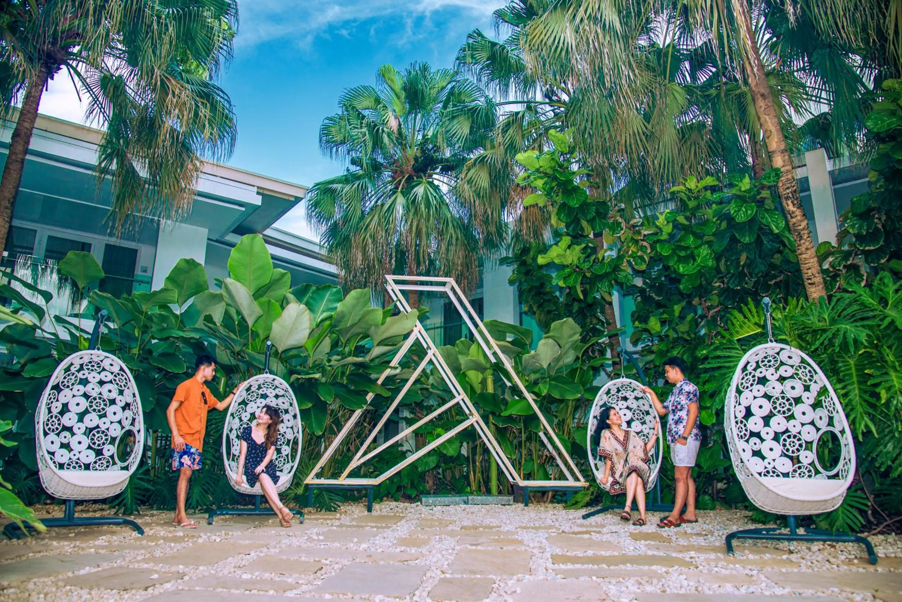 group of guests in Astoria Boracay