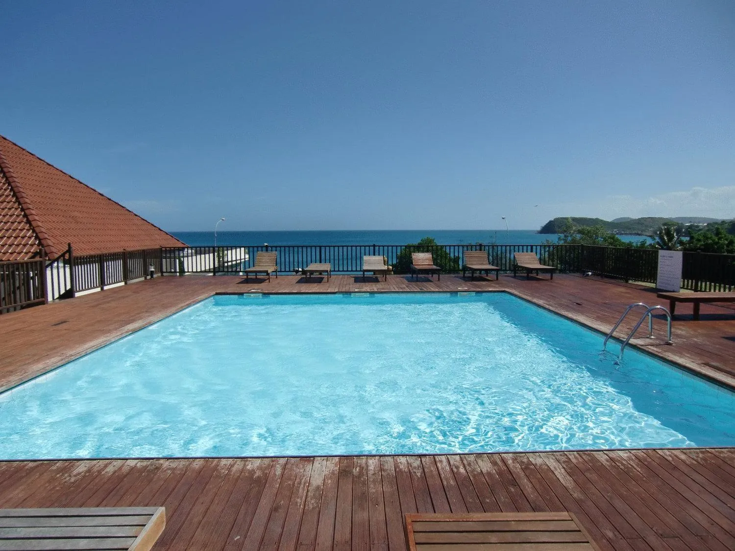 Swimming pool in Casa Del Sole Apartments