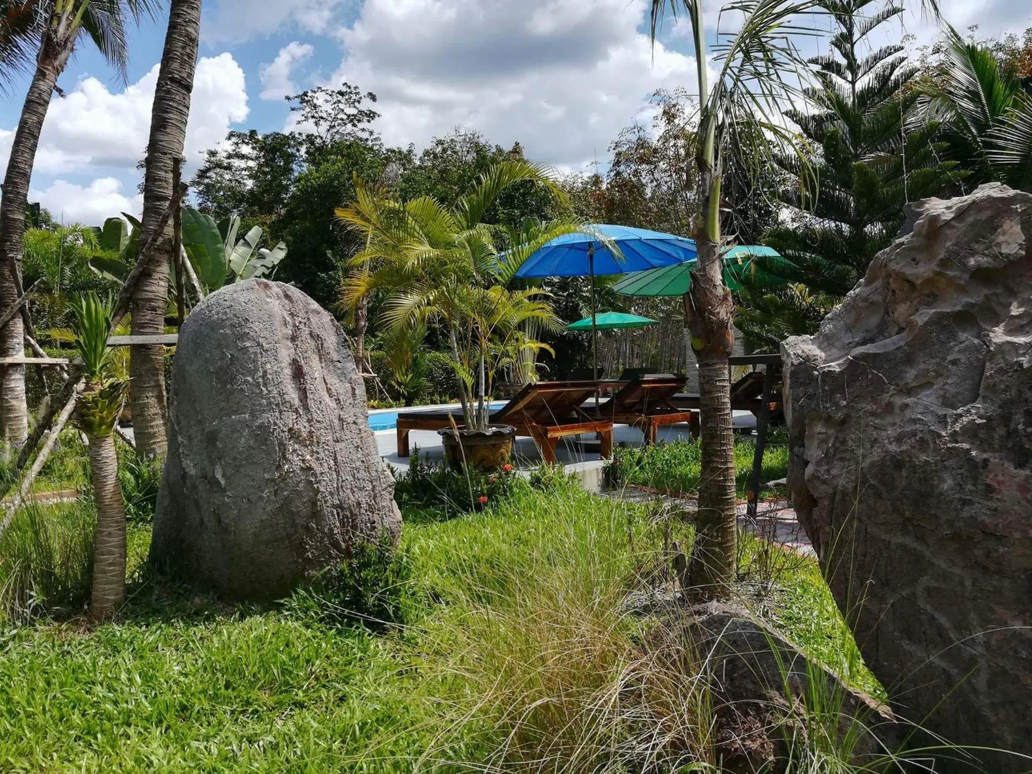 Garden in Thai Break Resort