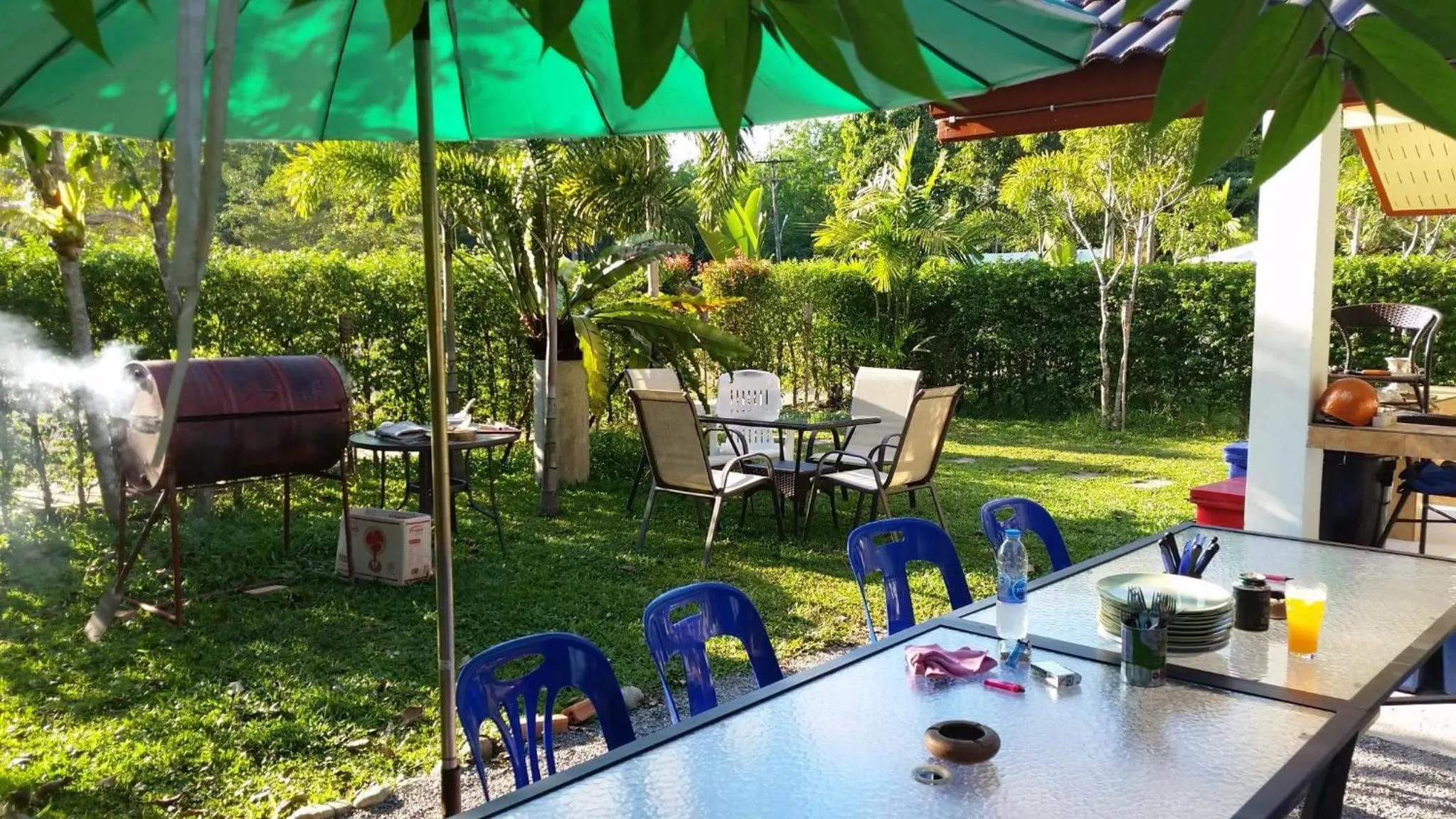 Garden in Thai Break Resort