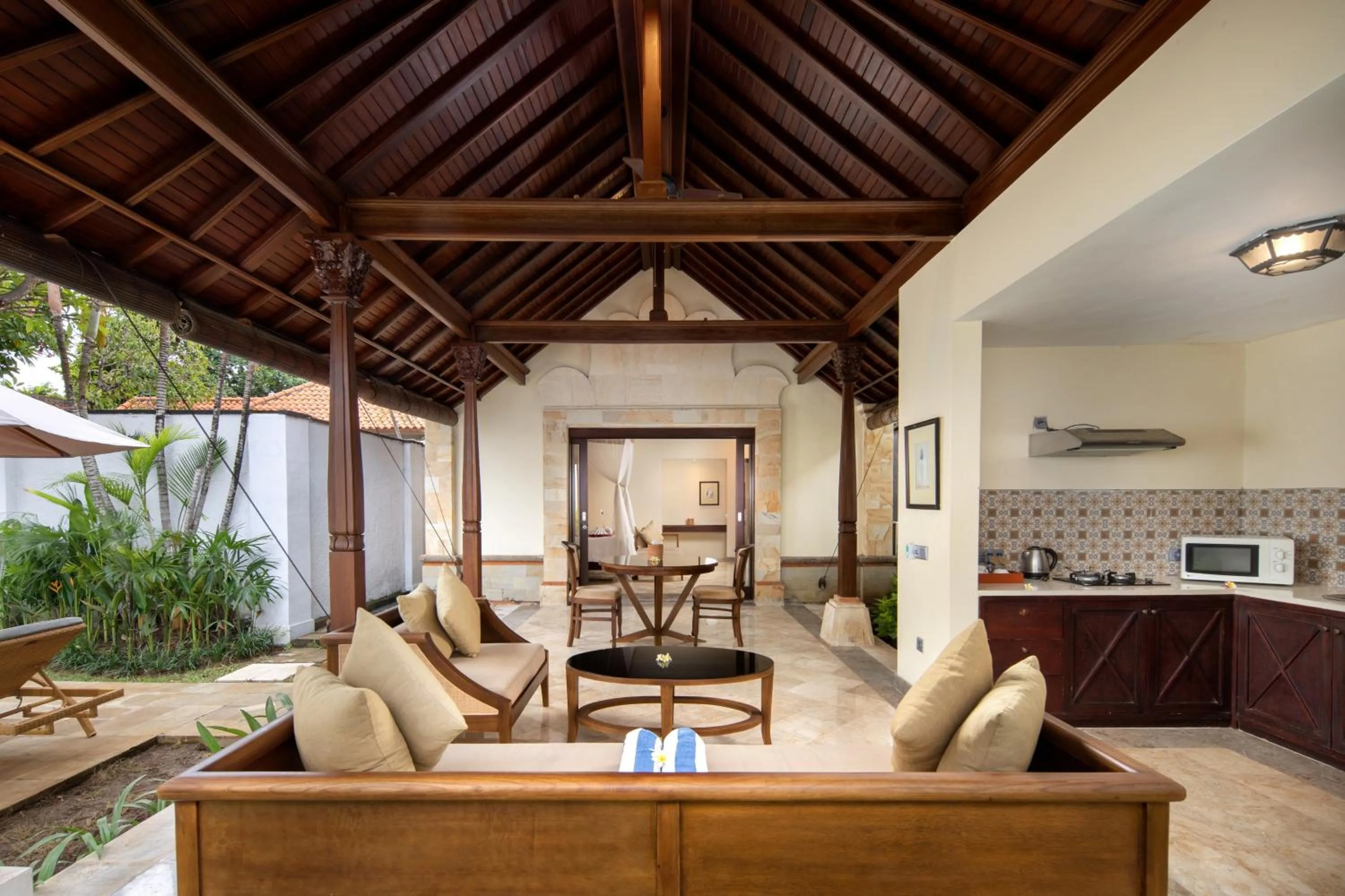 Living room in The Club Villas Seminyak