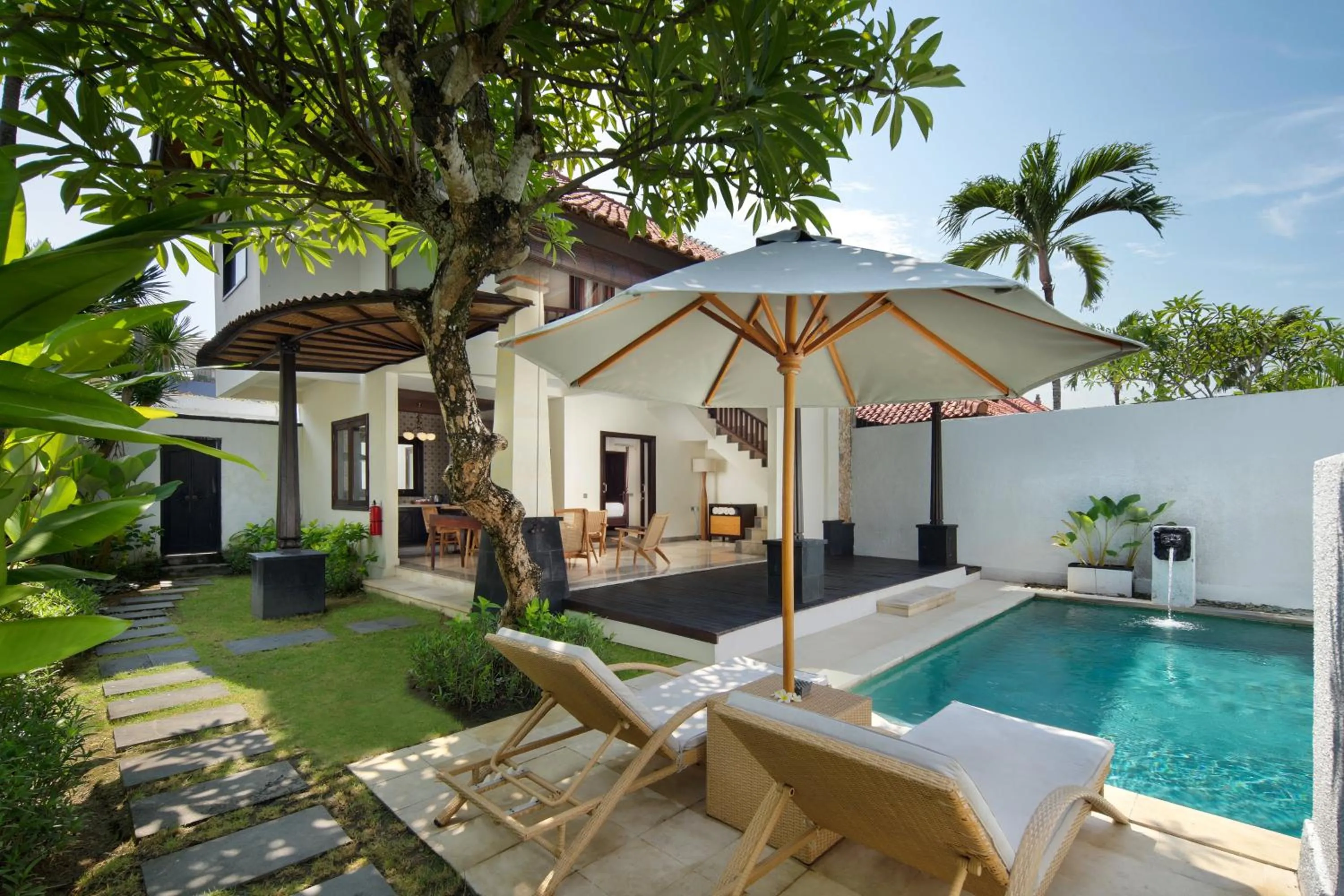 Pool view in The Club Villas Seminyak