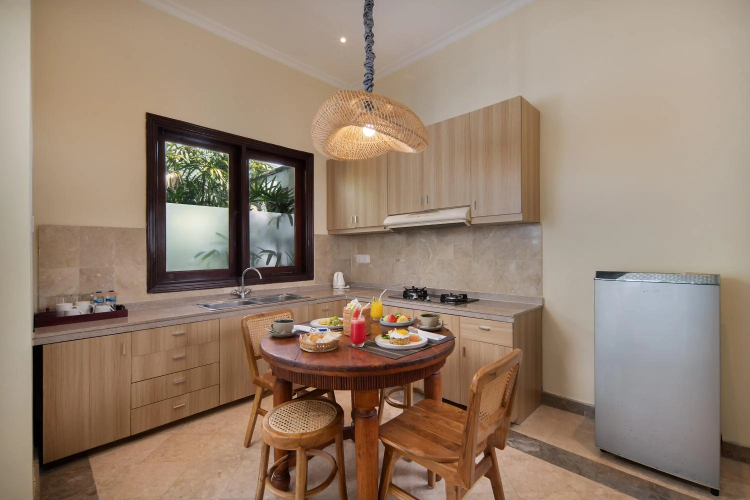 Kitchen or kitchenette in The Club Villas Seminyak