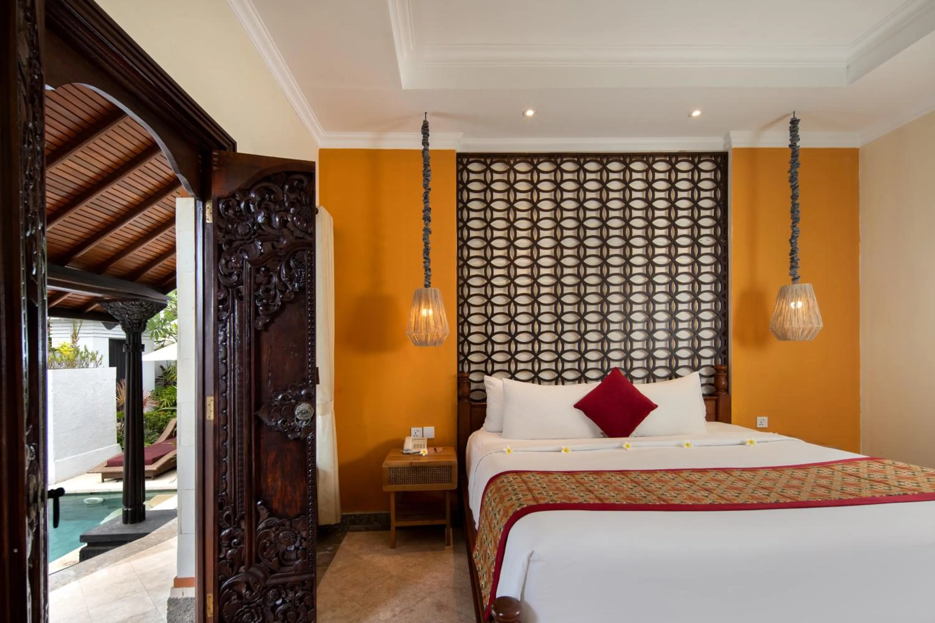 Bedroom, Bed in The Club Villas Seminyak