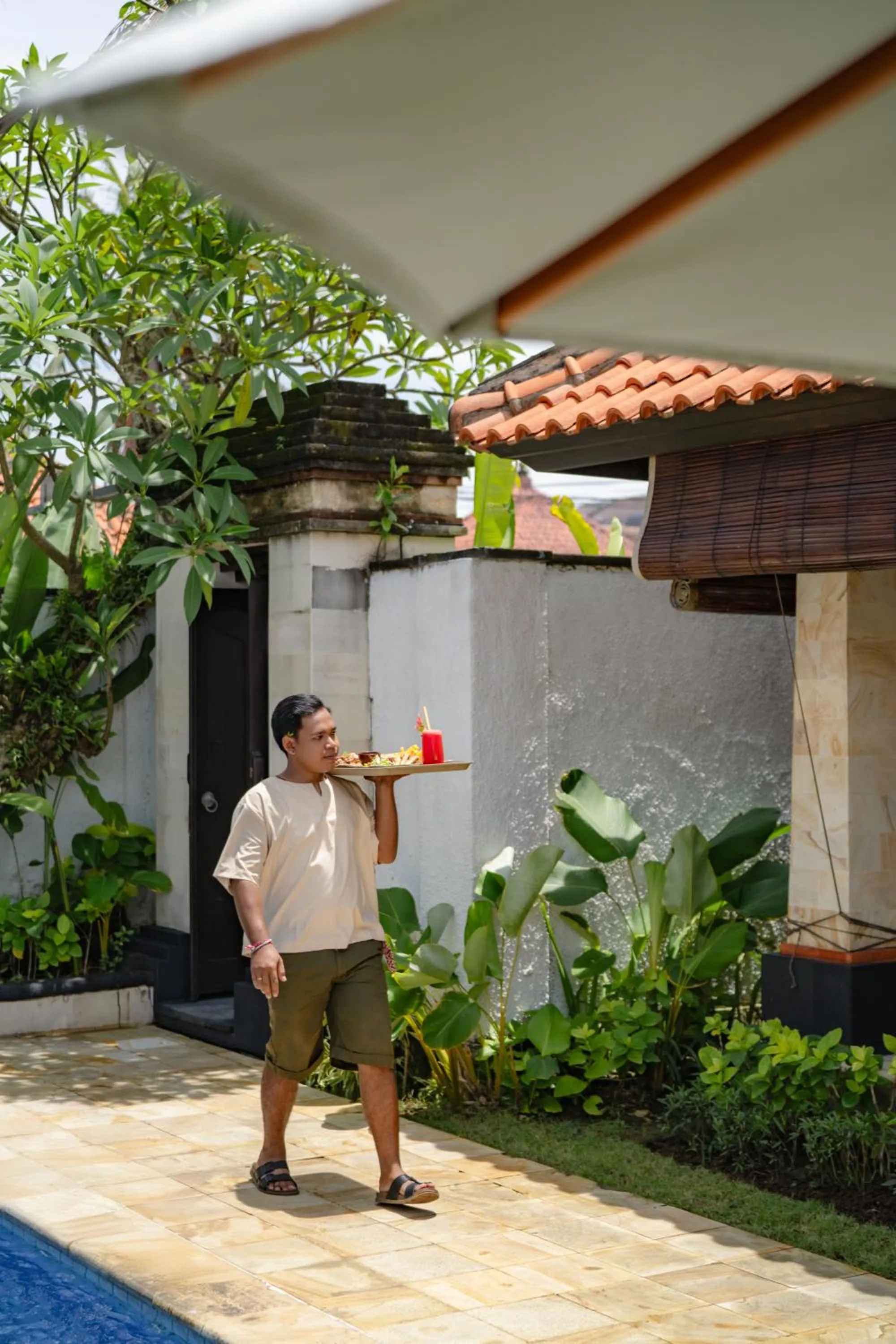room service in The Club Villas Seminyak
