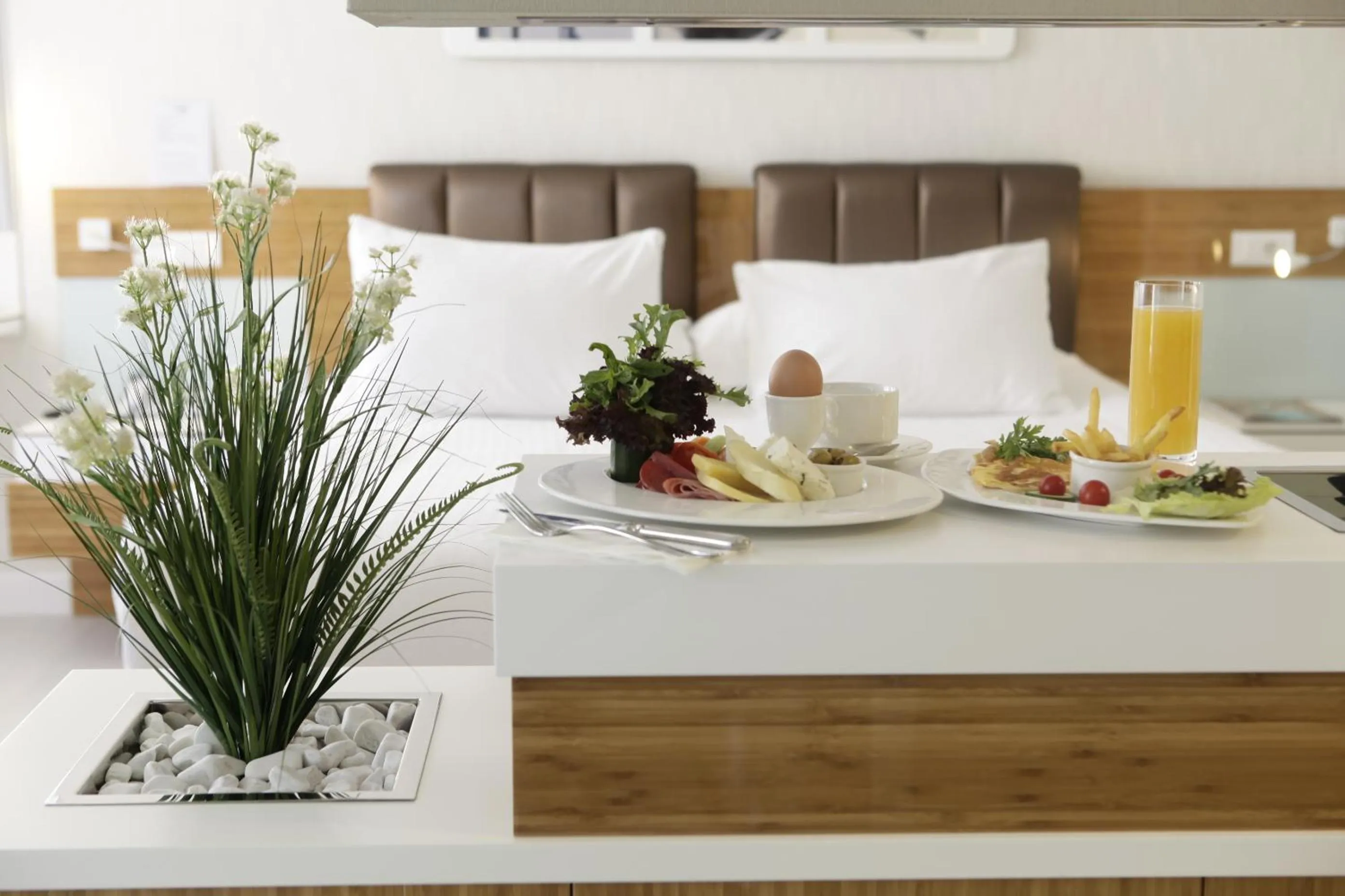 Bed in No 19 Boutique Hotel