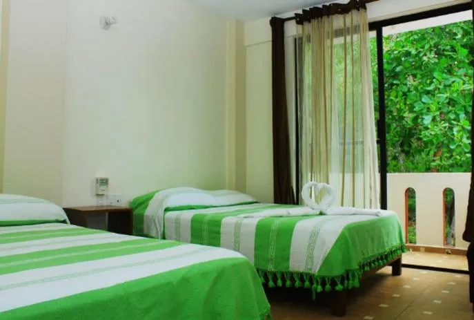 Bed in Yuu-Lee Casa Bendita Huatulco