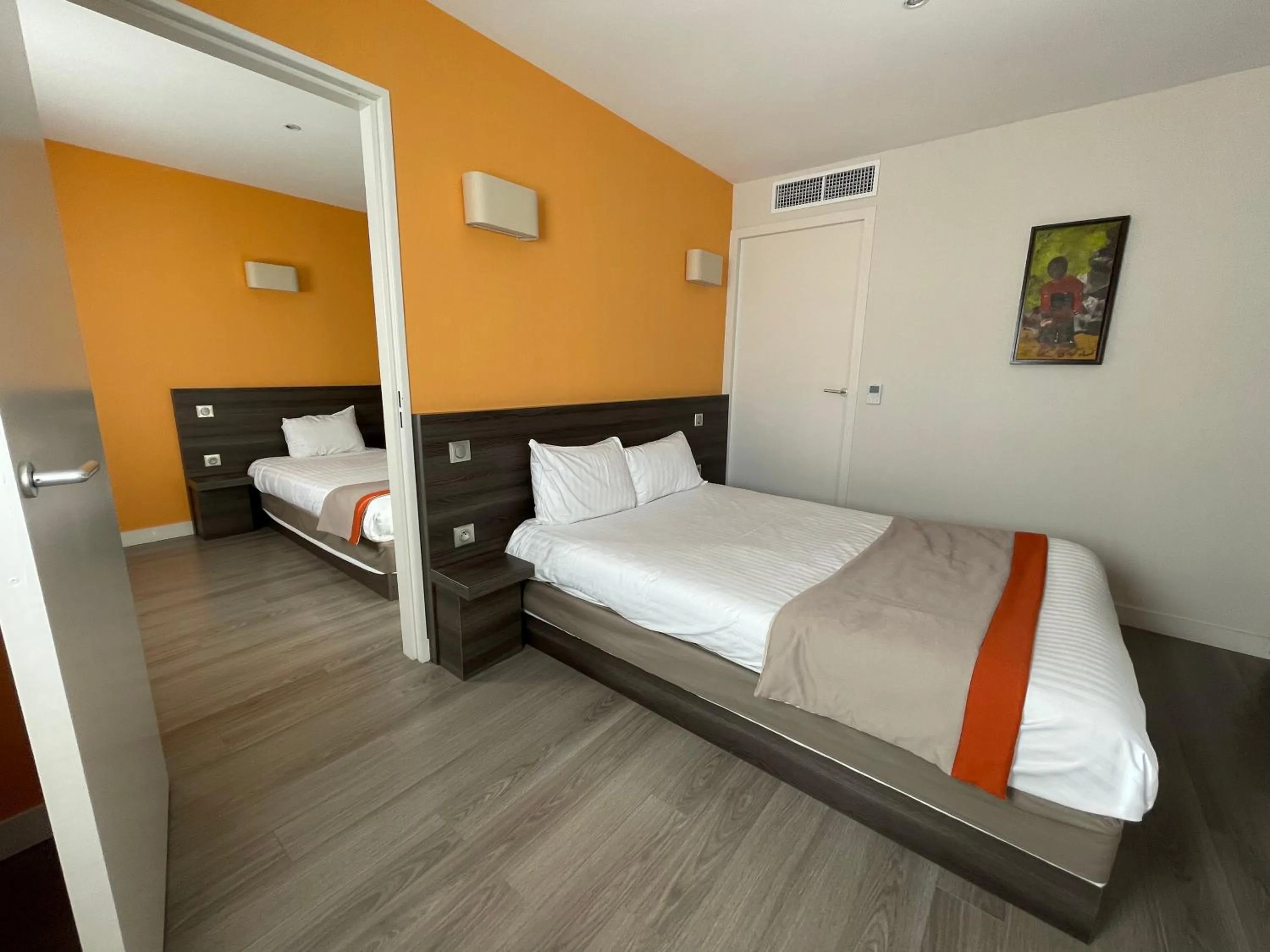 Bed in Hôtel Valpré