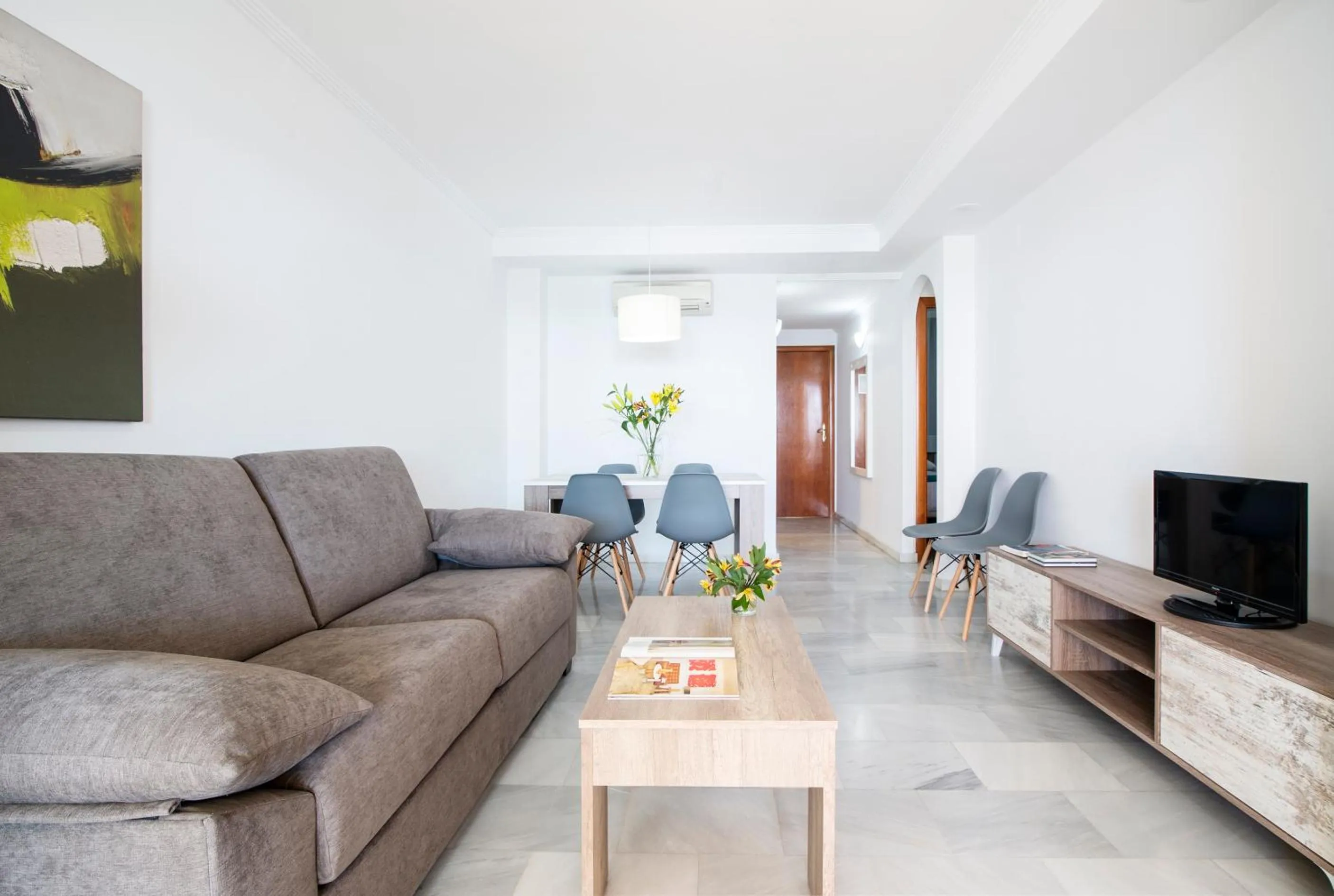 Living room in Pierre & Vacances Altea Beach - Port