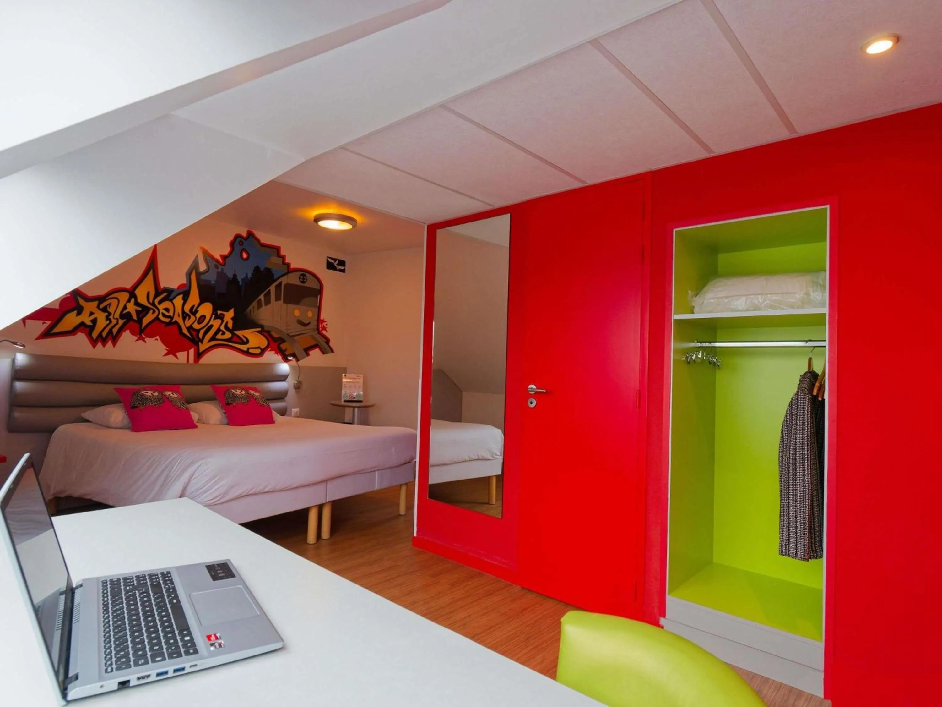 Bedroom in ibis Styles Saint Brieuc Gare Centre
