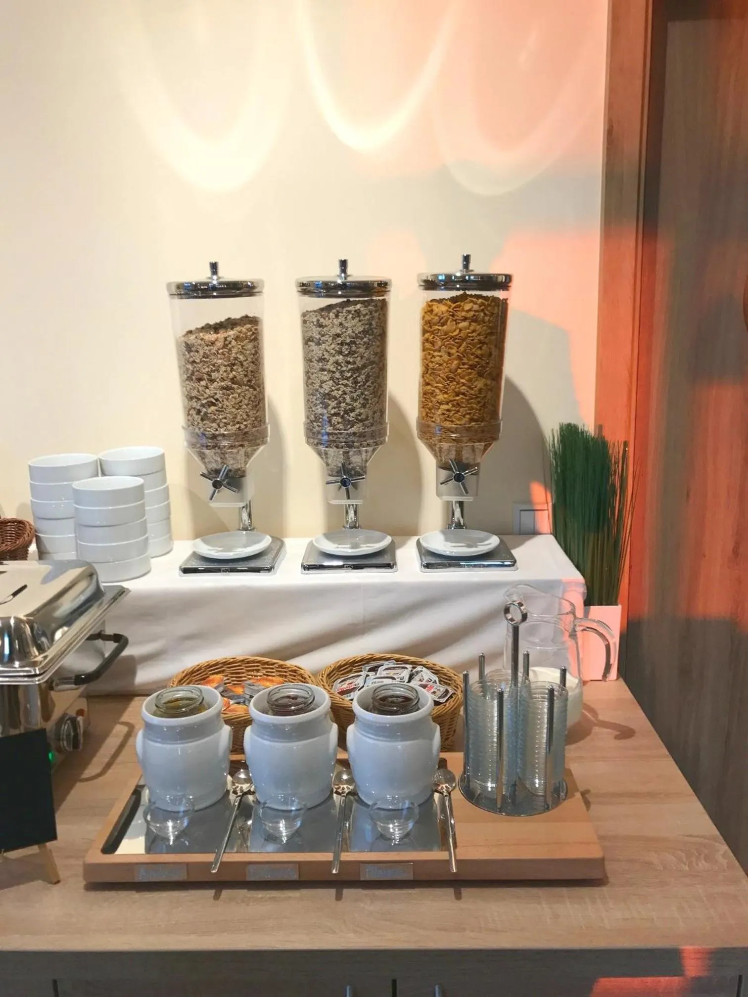 Continental breakfast in Hotel Vita Berlin-Messe