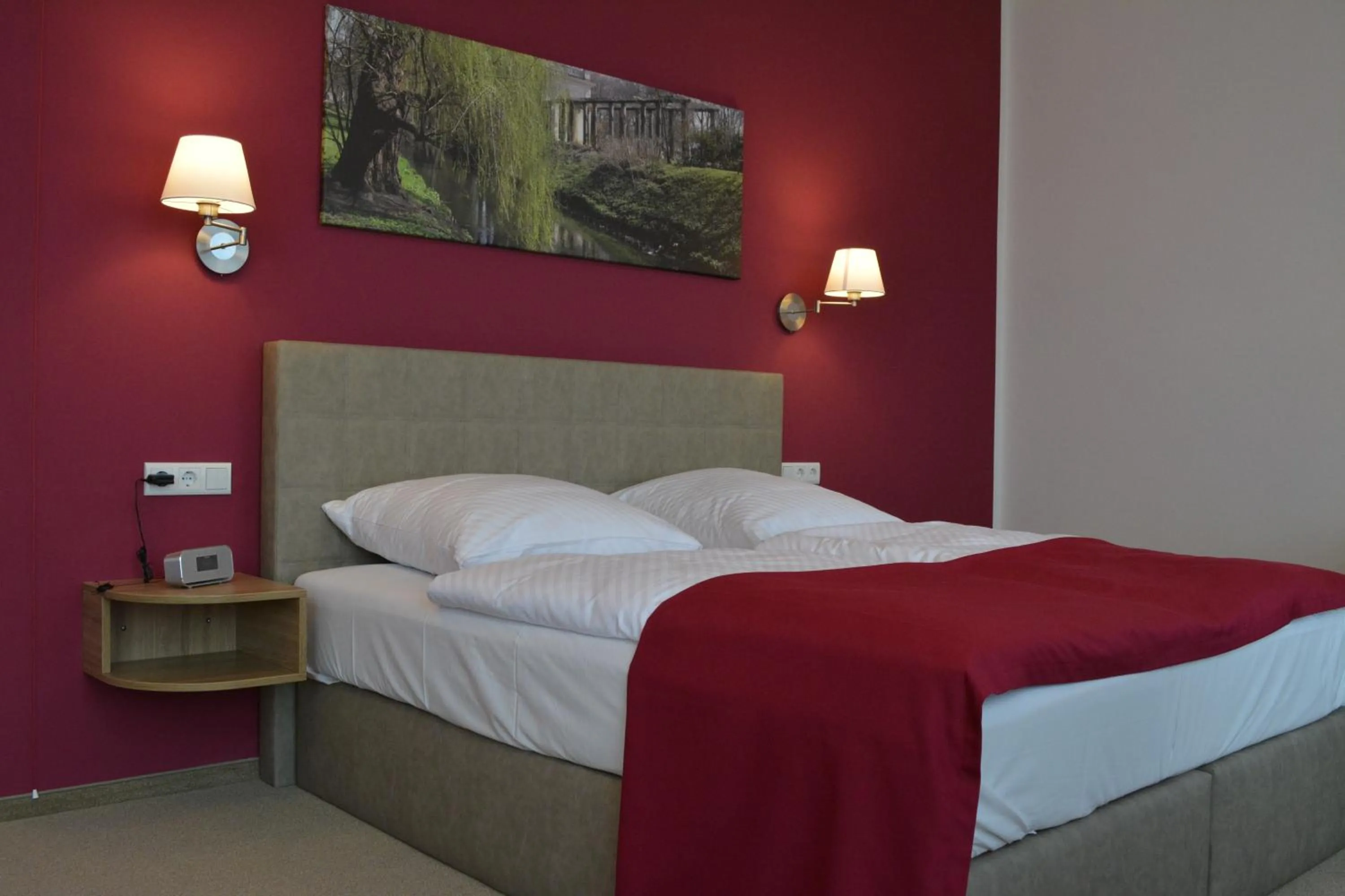 Bed in Hotel Vita Berlin-Messe