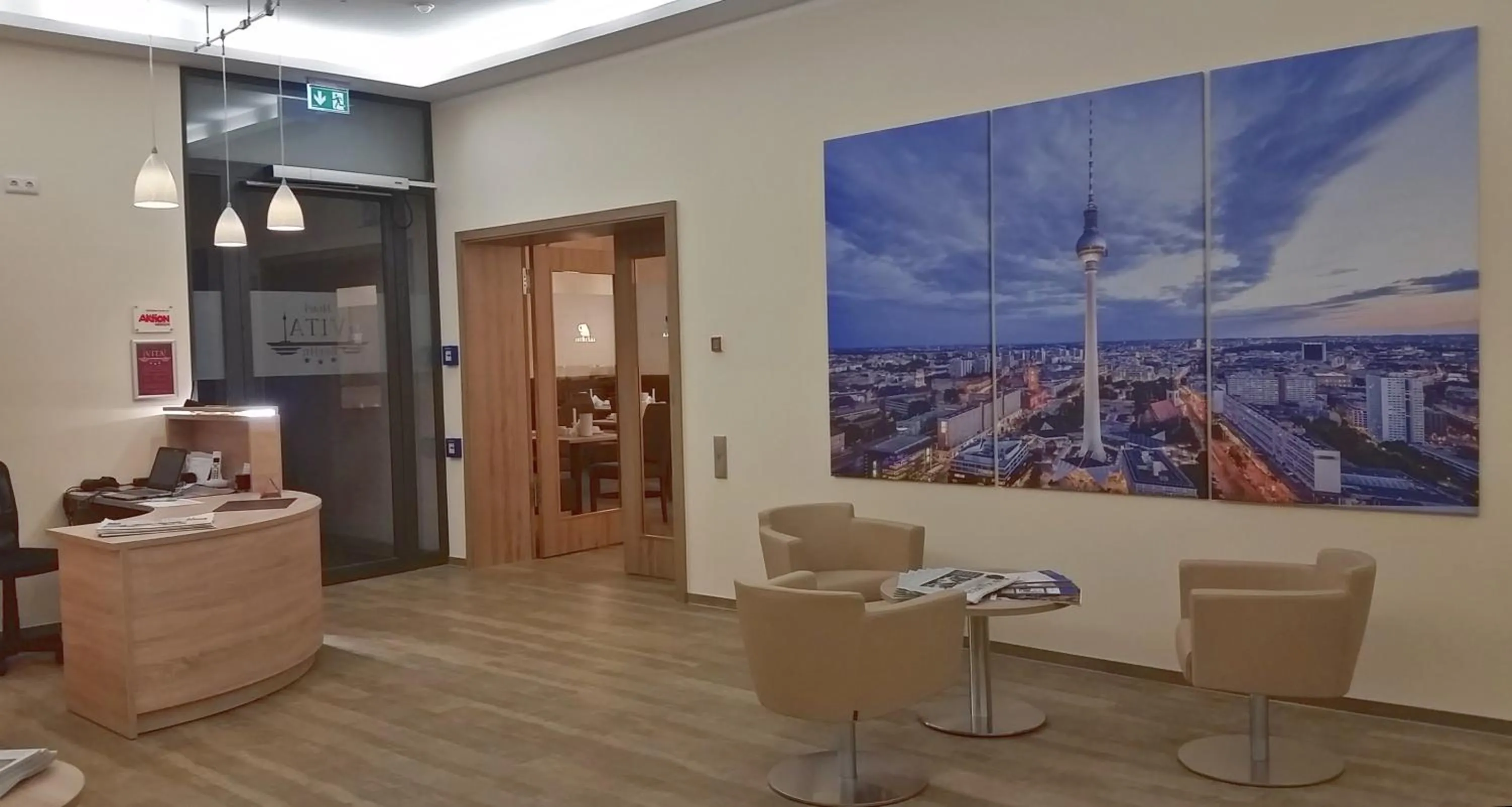 Lobby or reception in Hotel Vita Berlin-Messe