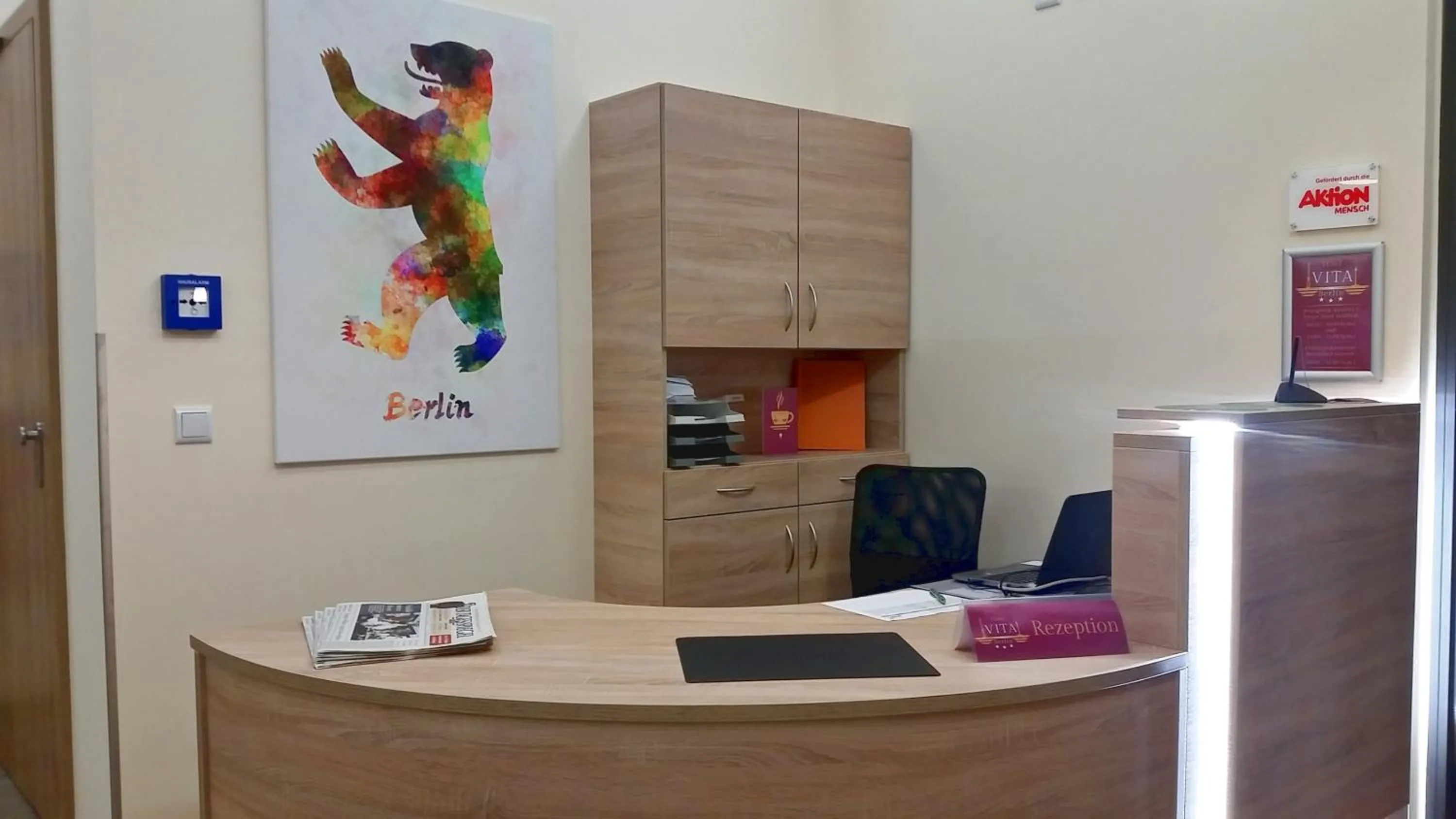 Lobby or reception in Hotel Vita Berlin-Messe