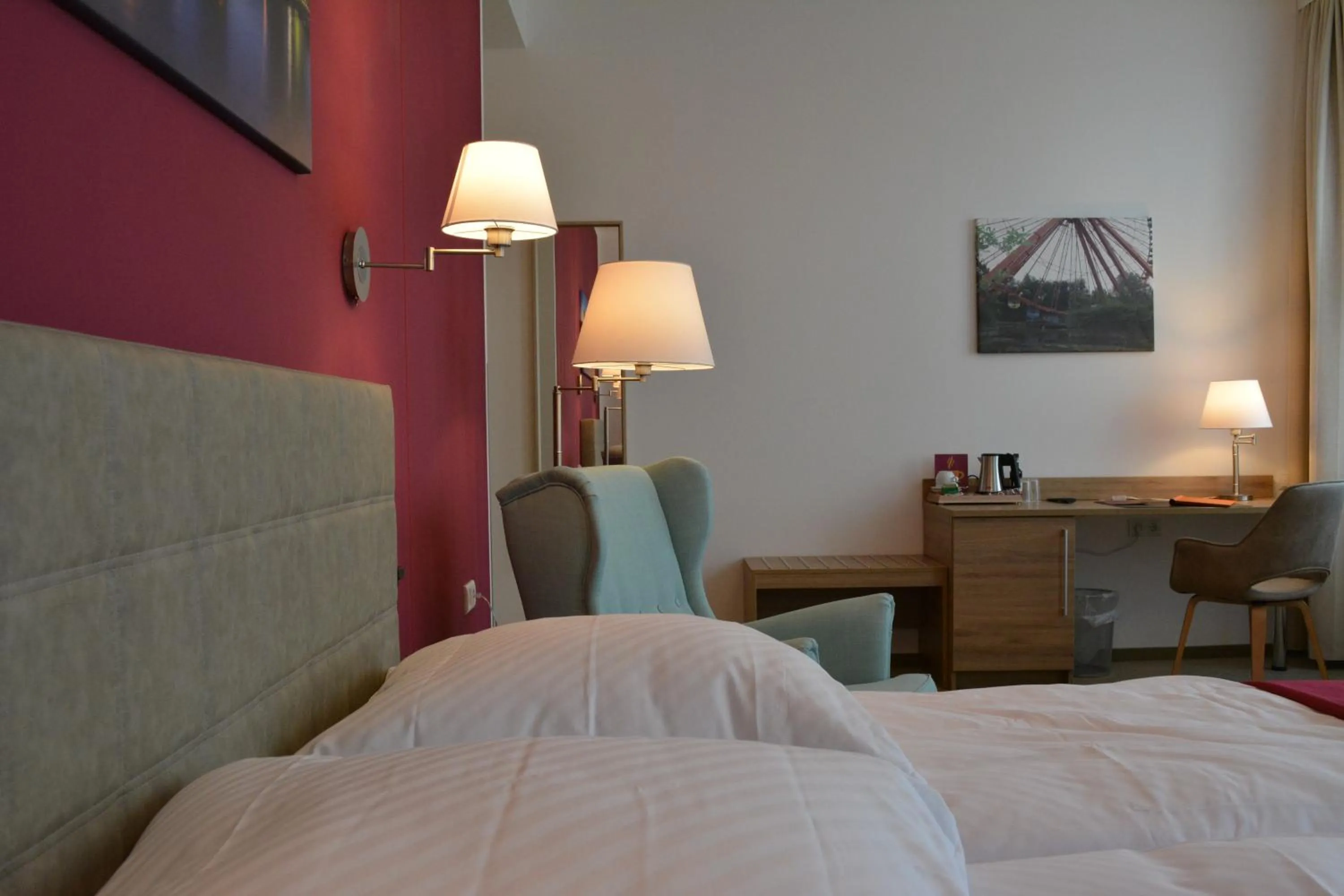 Bed in Hotel Vita Berlin-Messe