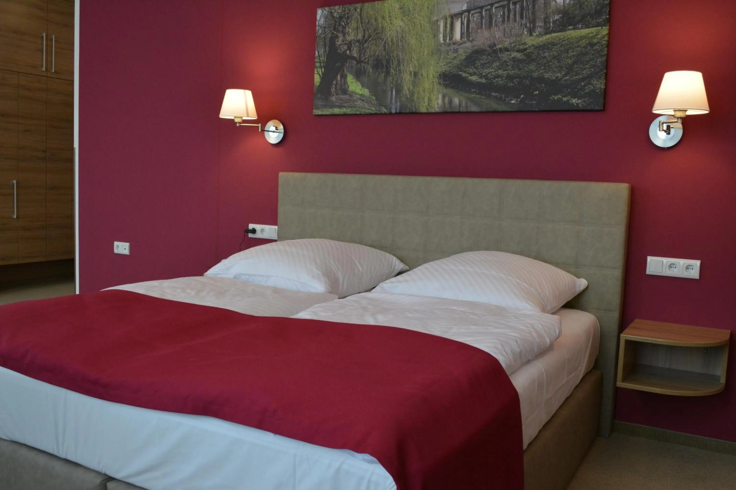 Bed in Hotel Vita Berlin-Messe