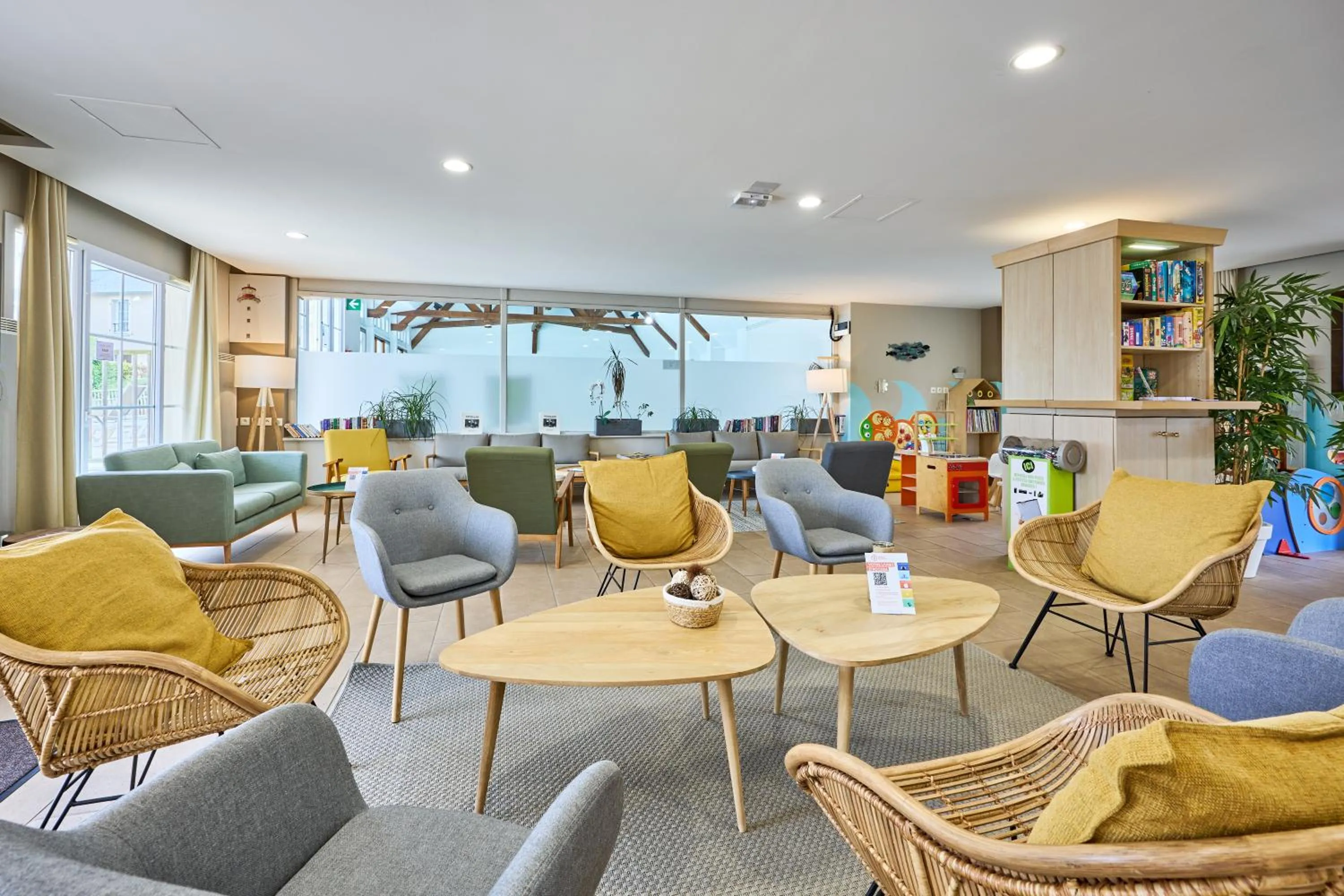 Seating area in Résidence Pierre & Vacances le Green Beach
