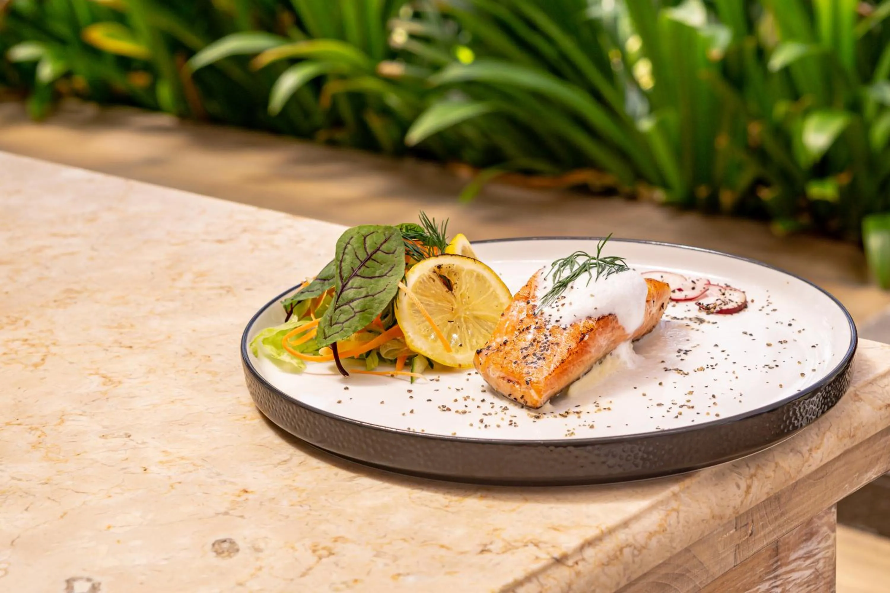 Food close-up in Nirwana Beach & Resort