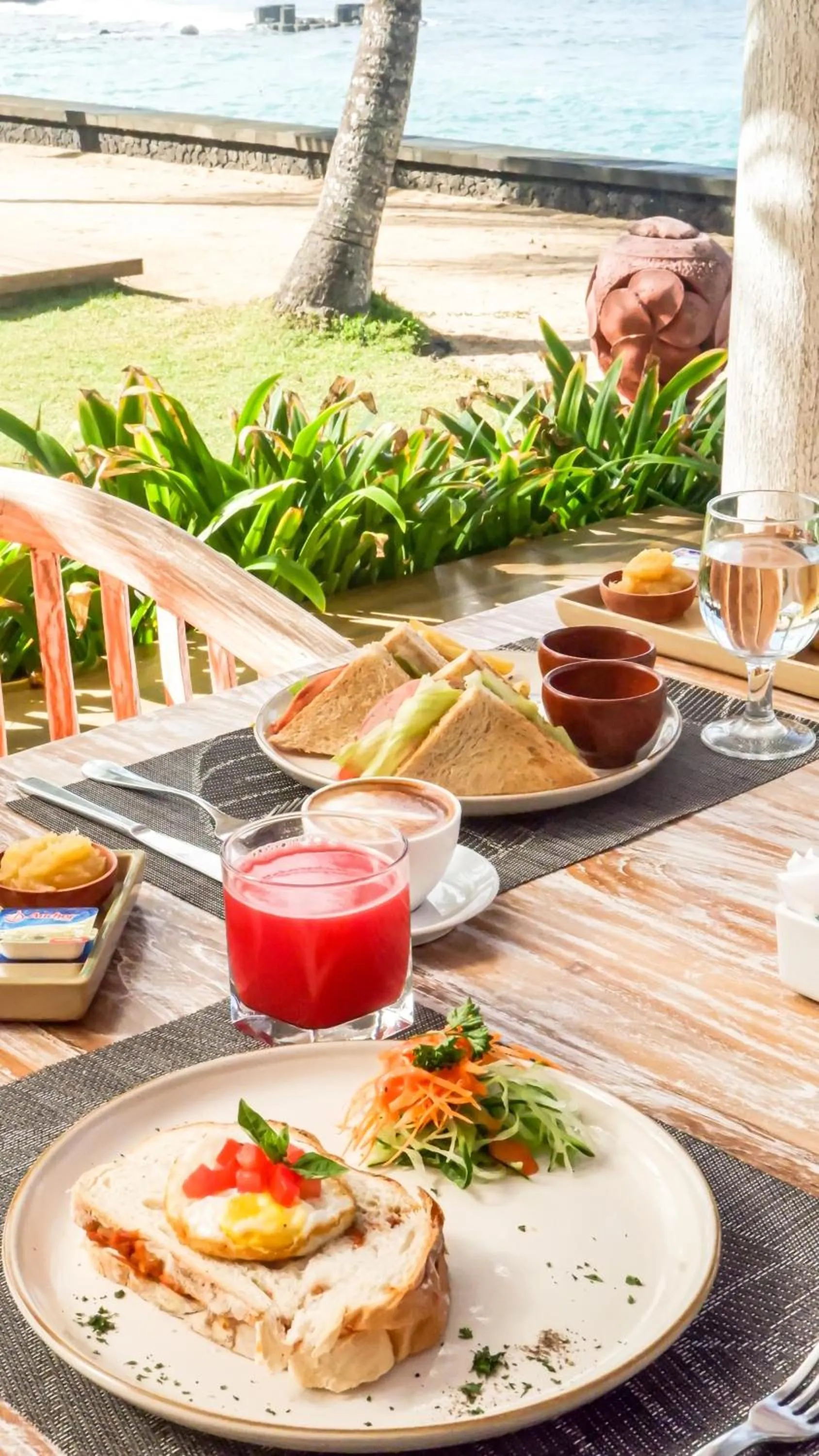 Breakfast in Nirwana Beach & Resort