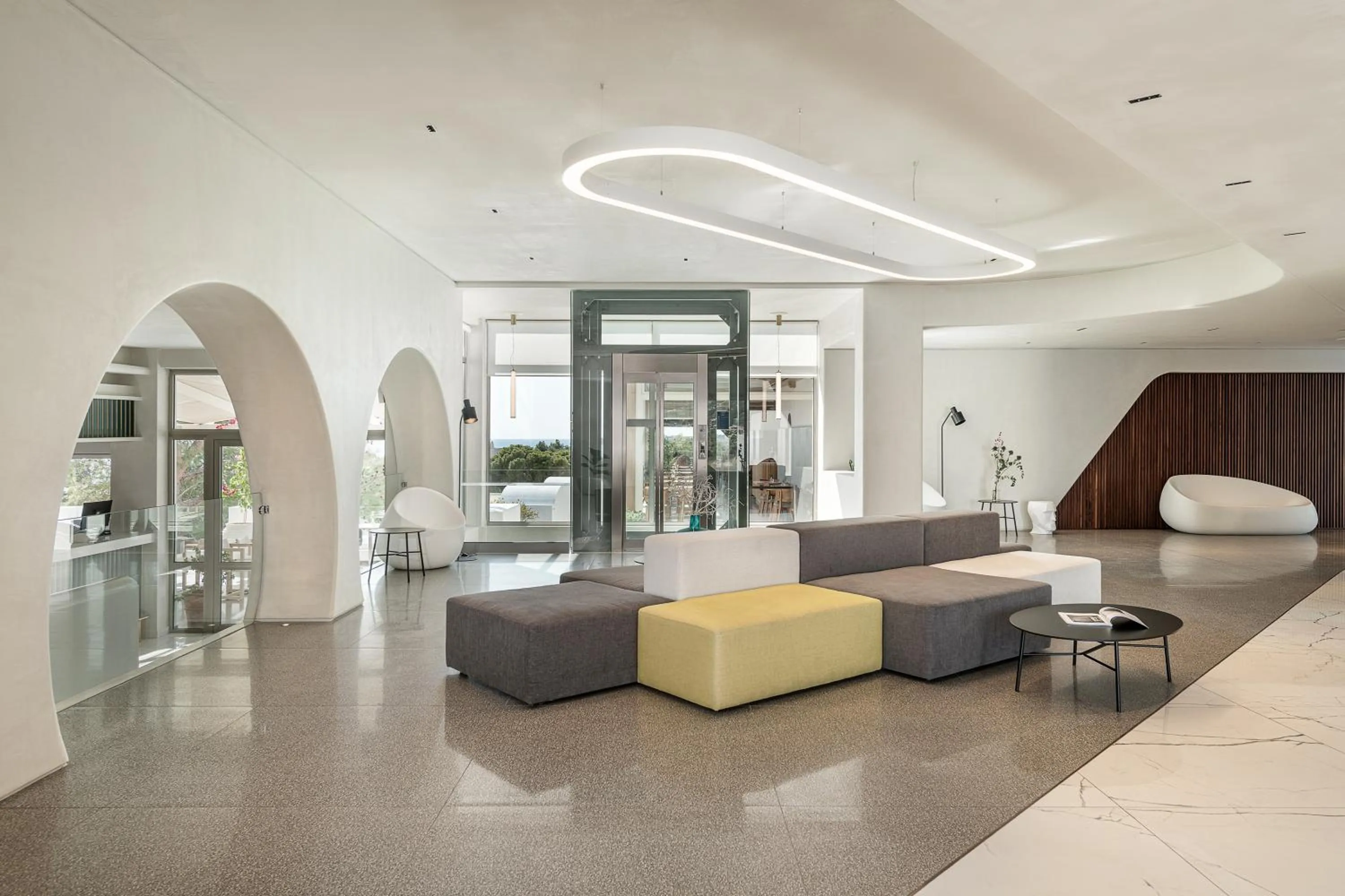 Lobby or reception in Kakkos Beach Hotel - Adults Only