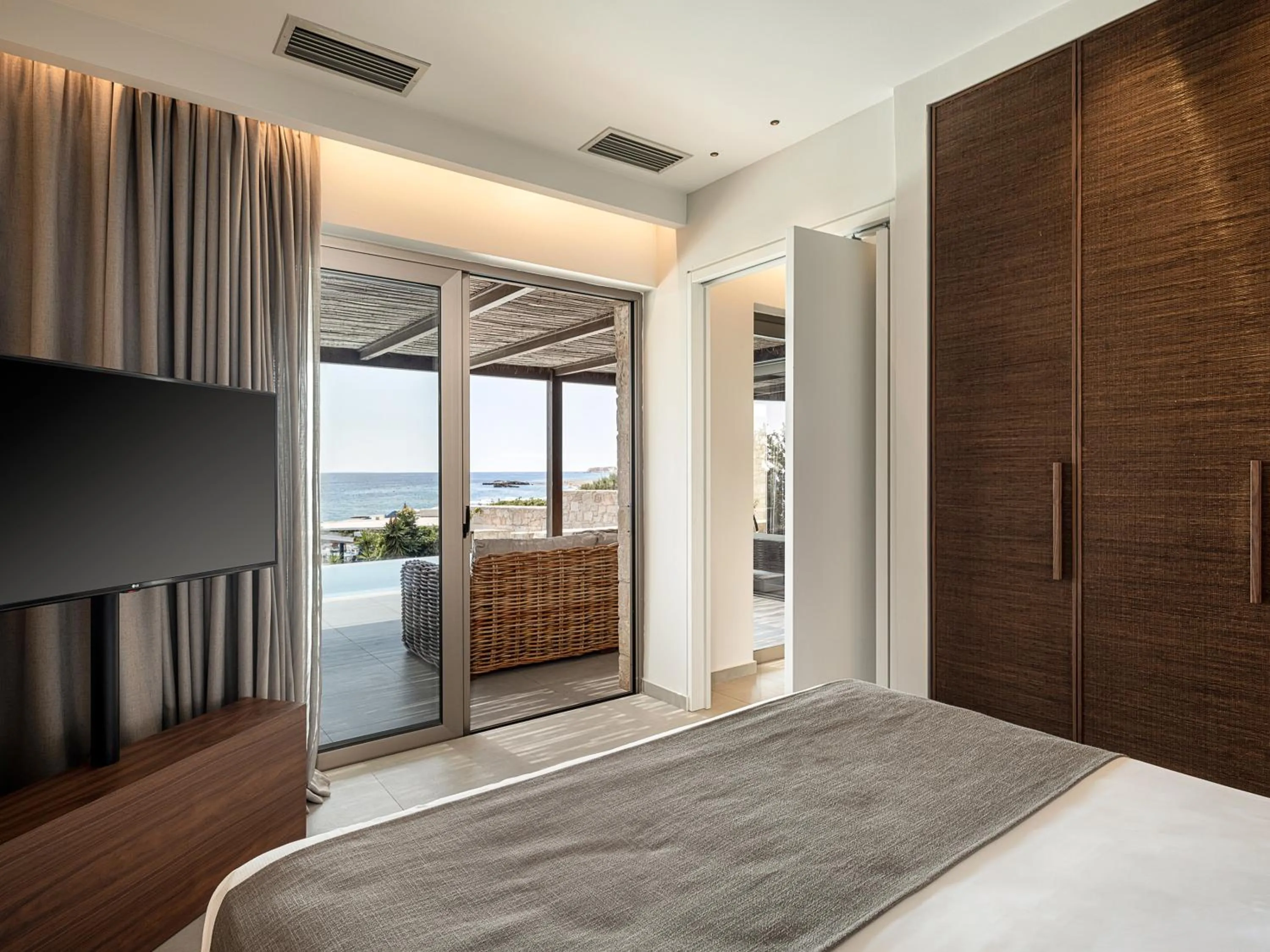 Bedroom in Kakkos Beach Hotel - Adults Only